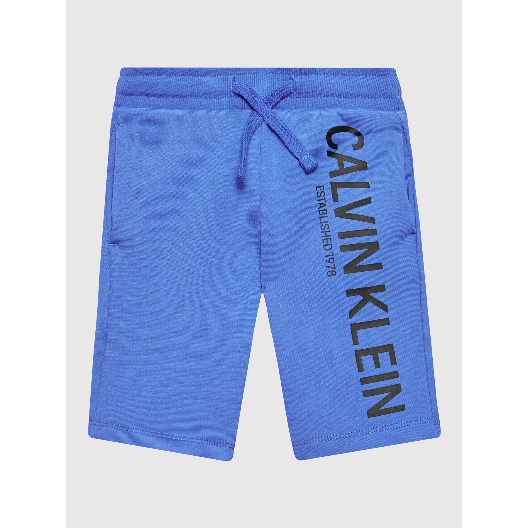 Calvin Klein Jeans Спортни шорти Hero Logo IB0IB01136 Син Regular Fit - Pepit.bg