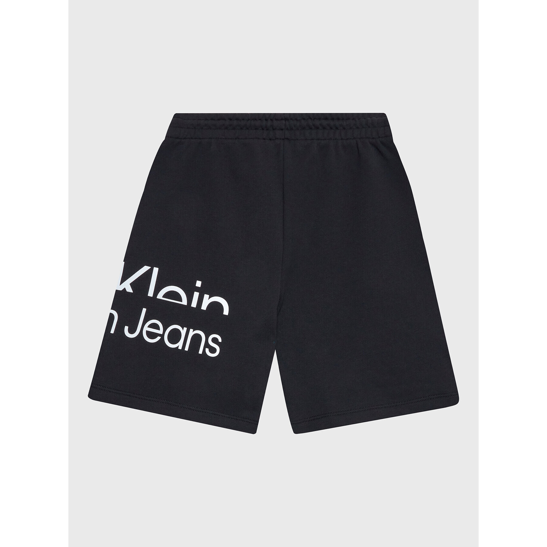 Calvin Klein Jeans Спортни шорти Logo IB0IB01607 Черен Regular Fit - Pepit.bg