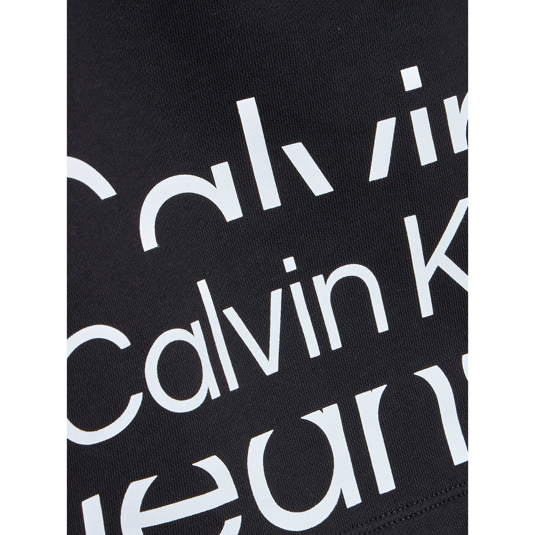 Calvin Klein Jeans Спортни шорти Logo IB0IB01607 Черен Regular Fit - Pepit.bg