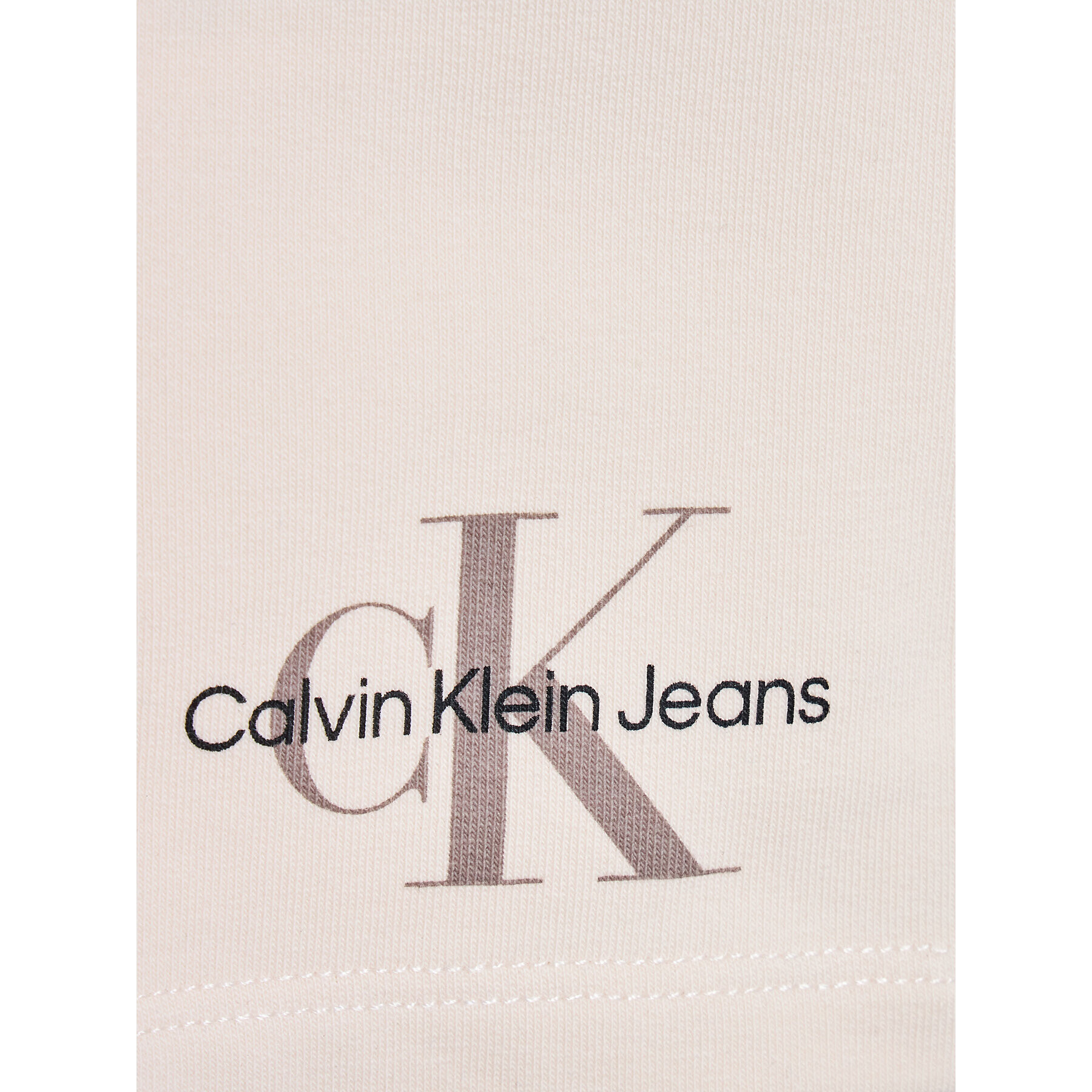 Calvin Klein Jeans Спортни шорти Monogram Logo IN0IN00061 Бежов Regular Fit - Pepit.bg