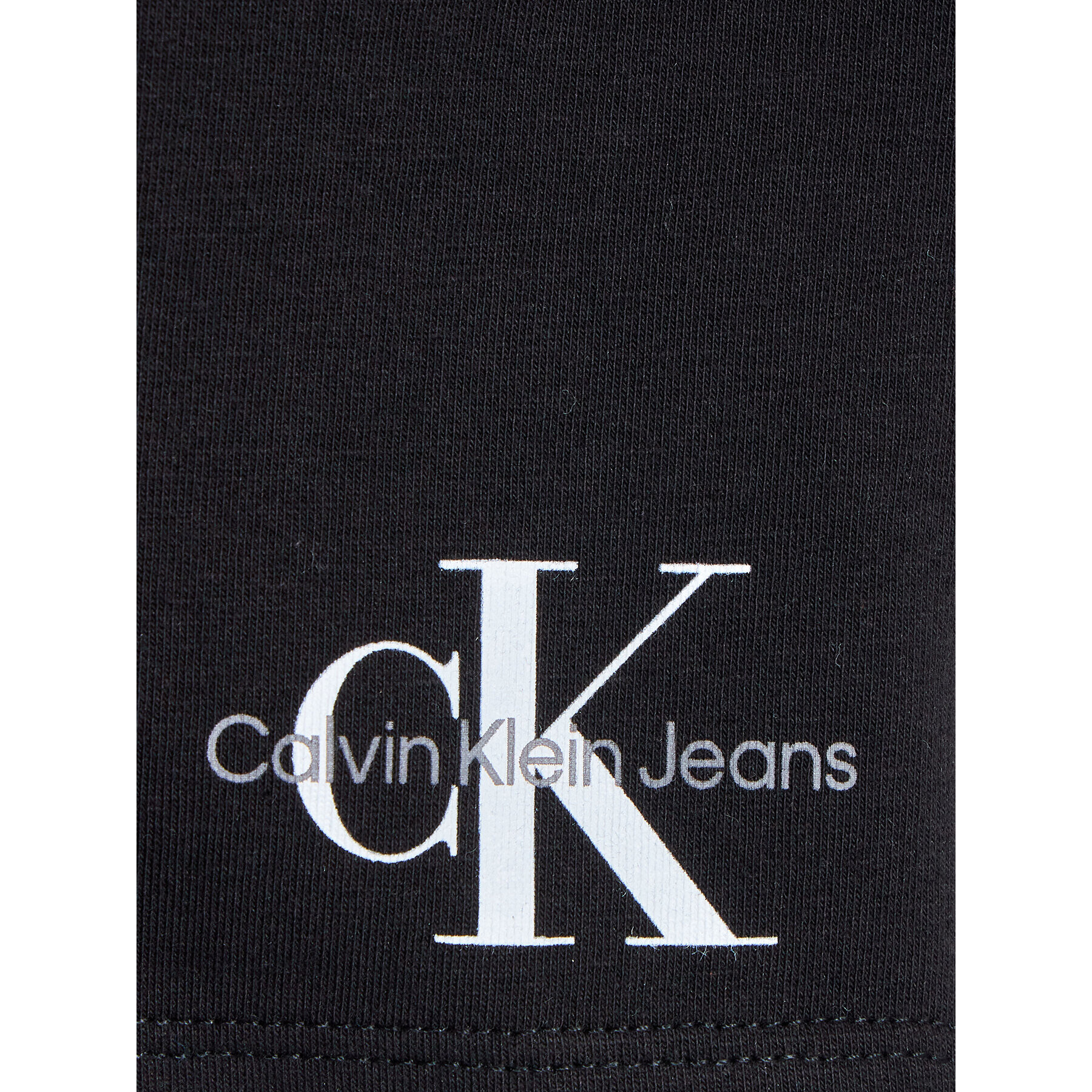 Calvin Klein Jeans Спортни шорти Monogram Logo IN0IN00061 Черен Regular Fit - Pepit.bg