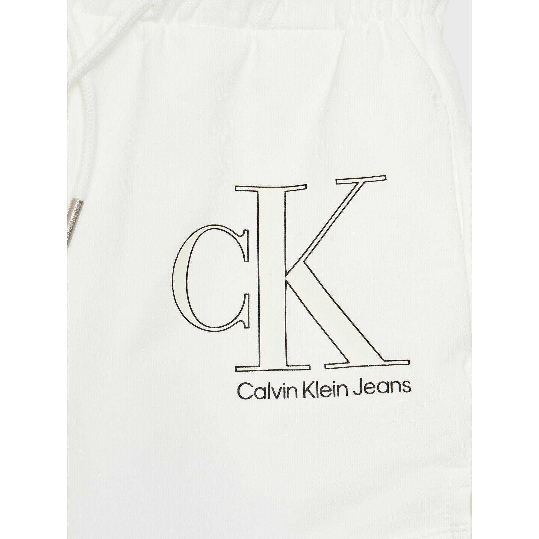 Calvin Klein Jeans Спортни шорти Reveal Monogram IG0IG01981 Бял Regular Fit - Pepit.bg