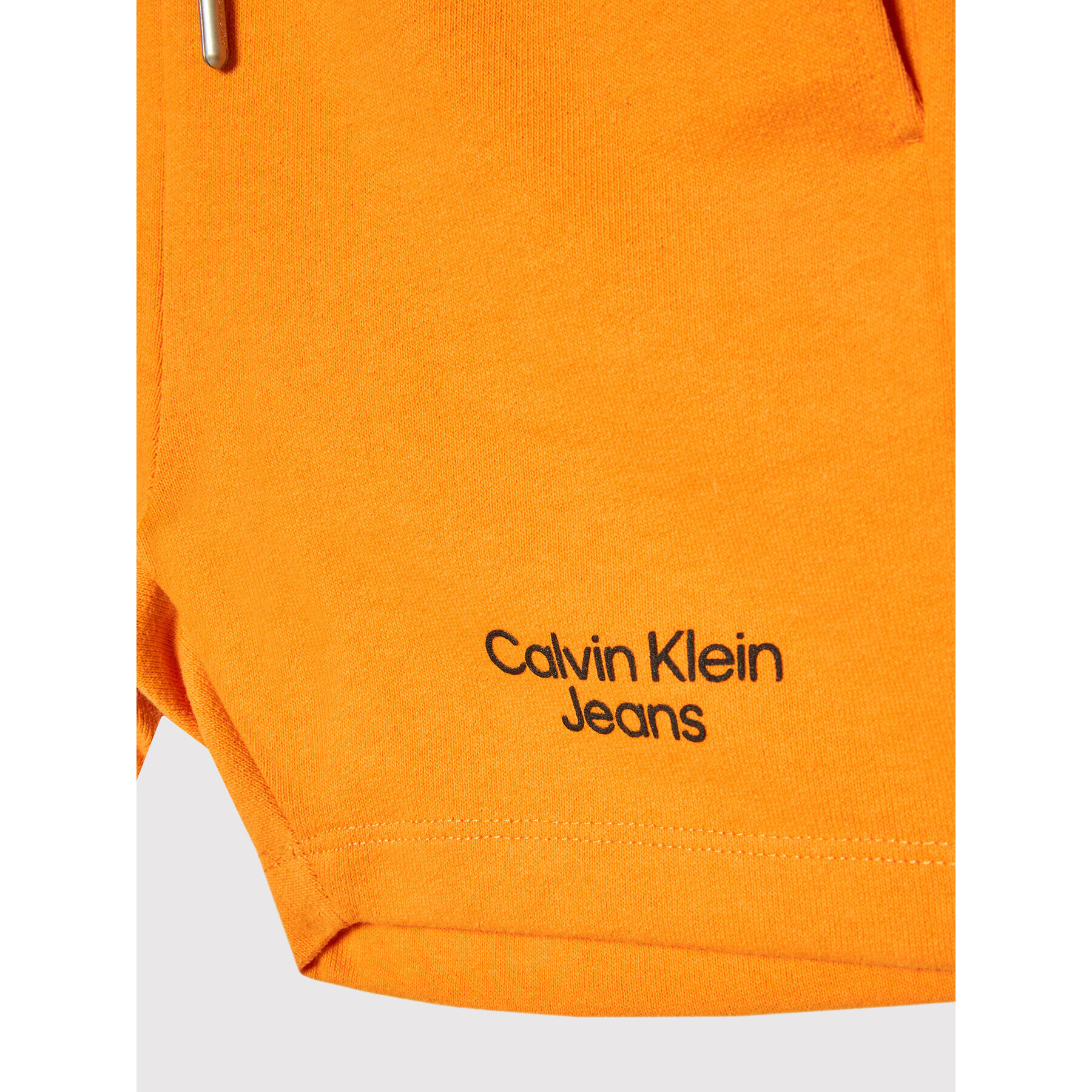 Calvin Klein Jeans Спортни шорти Stacked Logo IB0IB01180 Оранжев Relaxed Fit - Pepit.bg