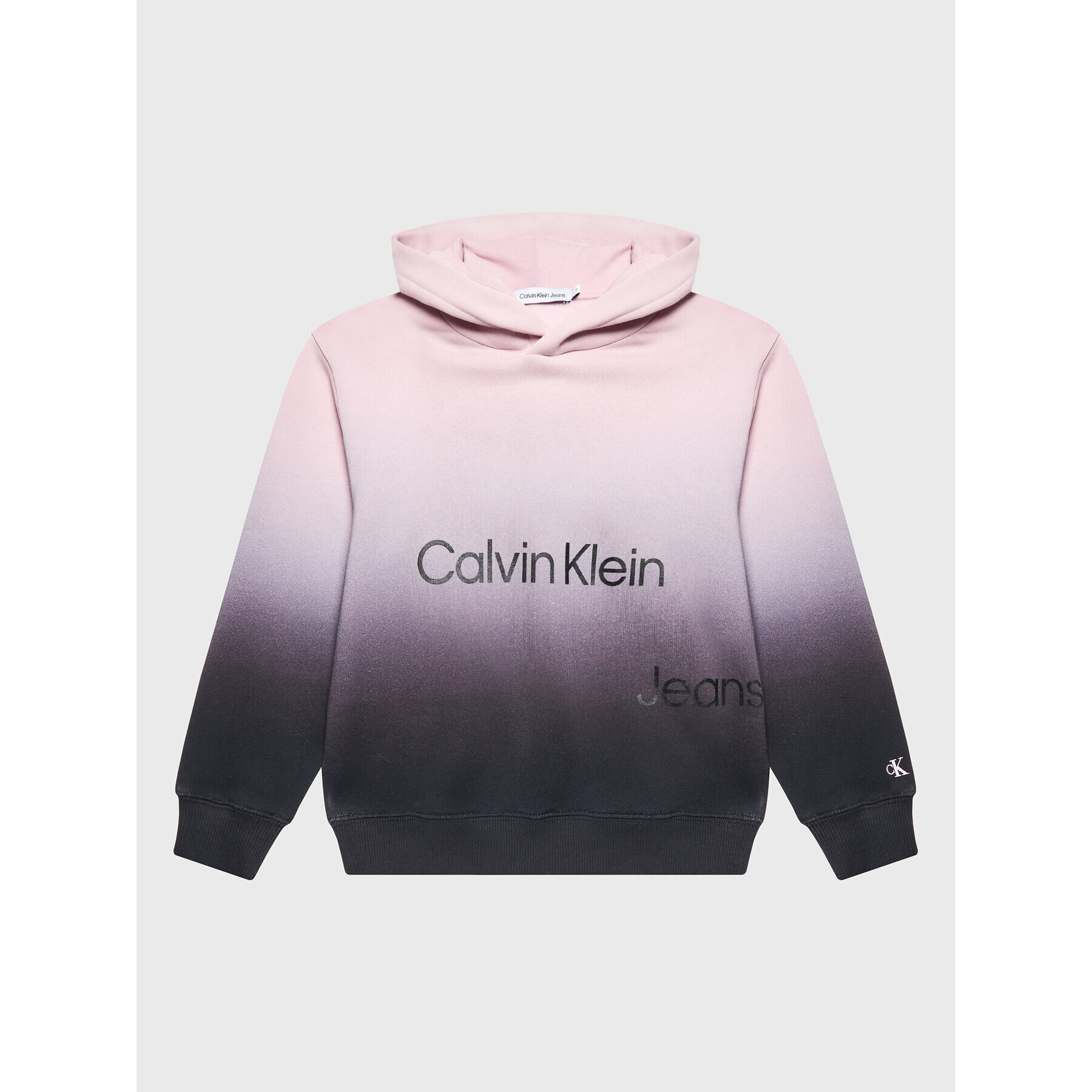 Calvin Klein Jeans Суитшърт All Over Gradient IU0IU00334 Виолетов Regular Fit - Pepit.bg