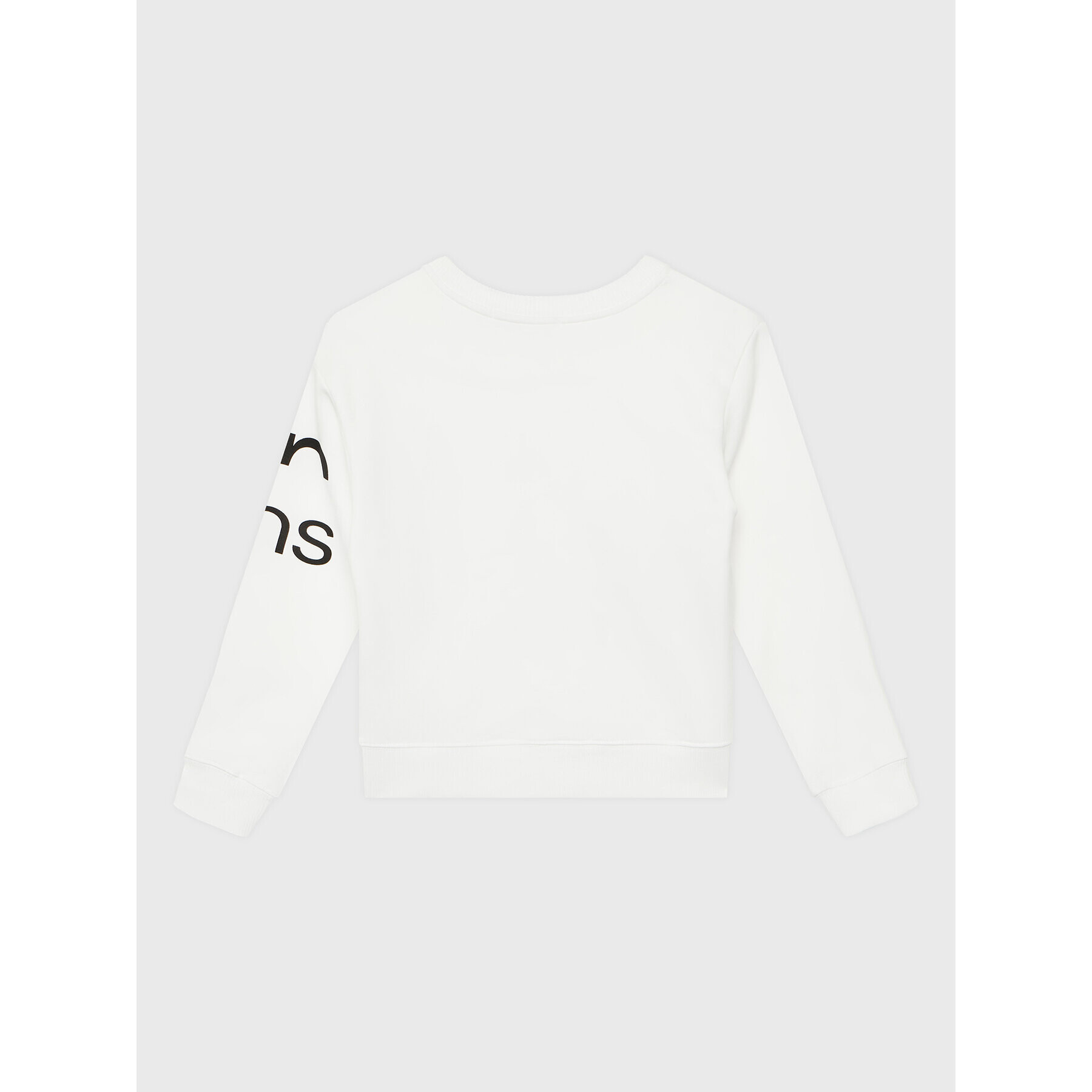 Calvin Klein Jeans Суитшърт Blown Up Logo IB0IB01629 Бял Regular Fit - Pepit.bg