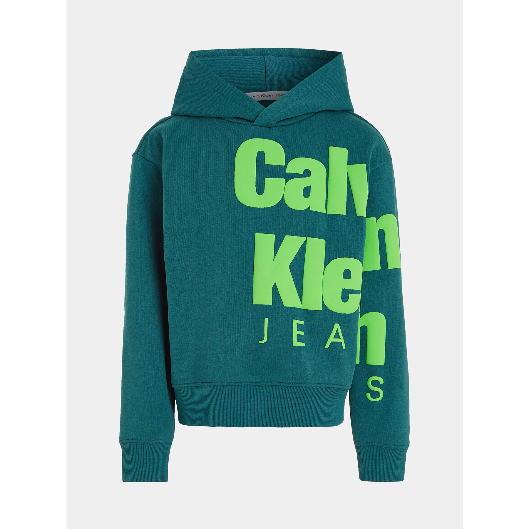 Calvin Klein Jeans Суитшърт Blown Up Logo IB0IB01860 Син Regular Fit - Pepit.bg