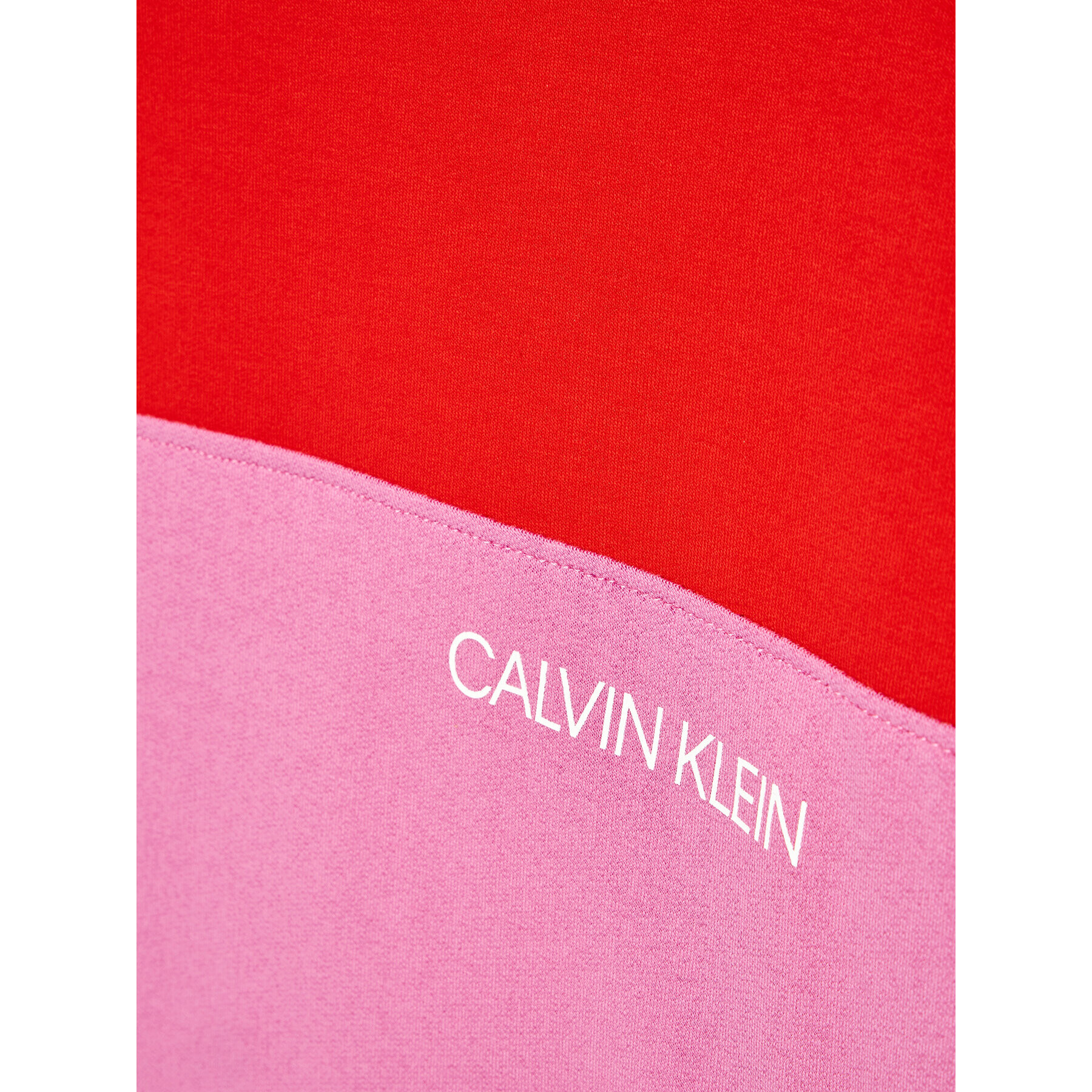 Calvin Klein Jeans Суитшърт Colour Block IG0IG01338 Розов Relaxed Fit - Pepit.bg