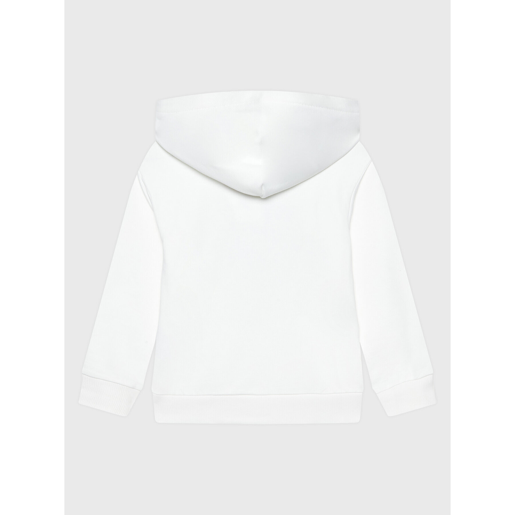 Calvin Klein Jeans Суитшърт Gradient Box Logo IU0IU00348 Бял Relaxed Fit - Pepit.bg