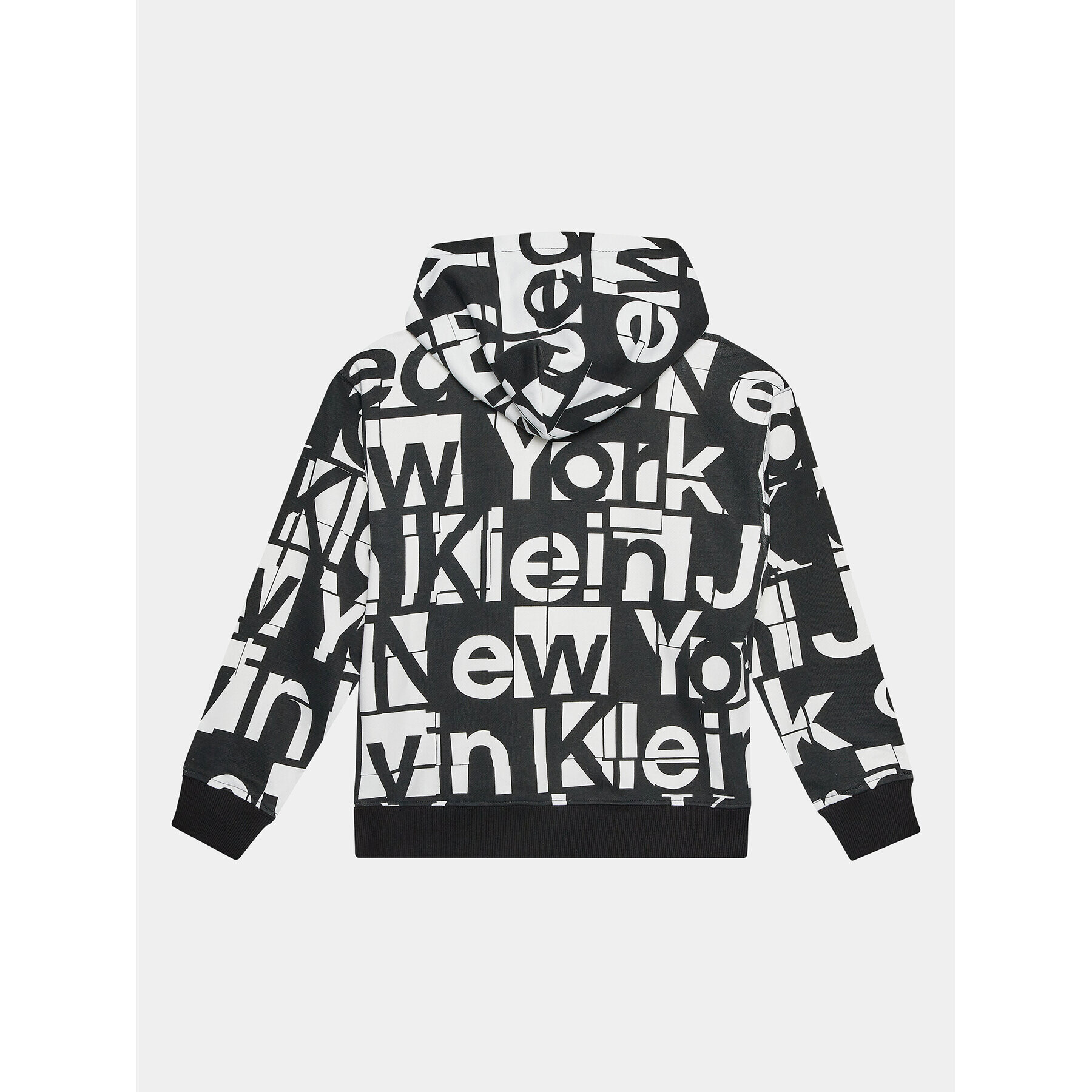 Calvin Klein Jeans Суитшърт Grid IB0IB01942 Черен Regular Fit - Pepit.bg