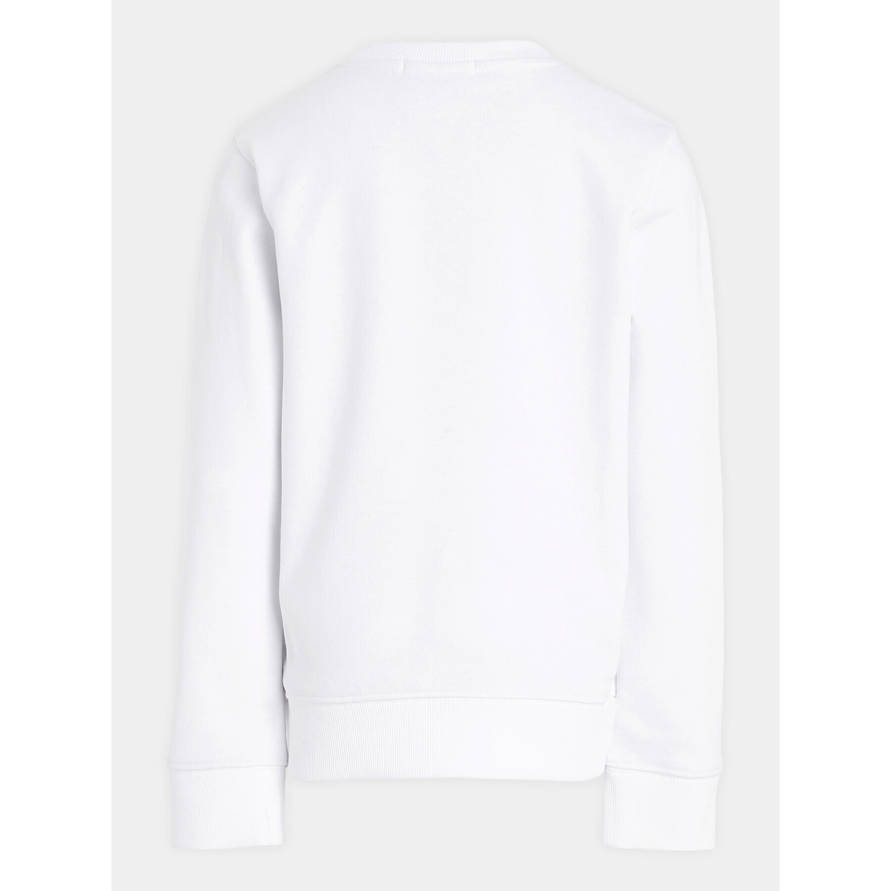 Calvin Klein Jeans Суитшърт Hyper Real IB0IB01854 Бял Regular Fit - Pepit.bg