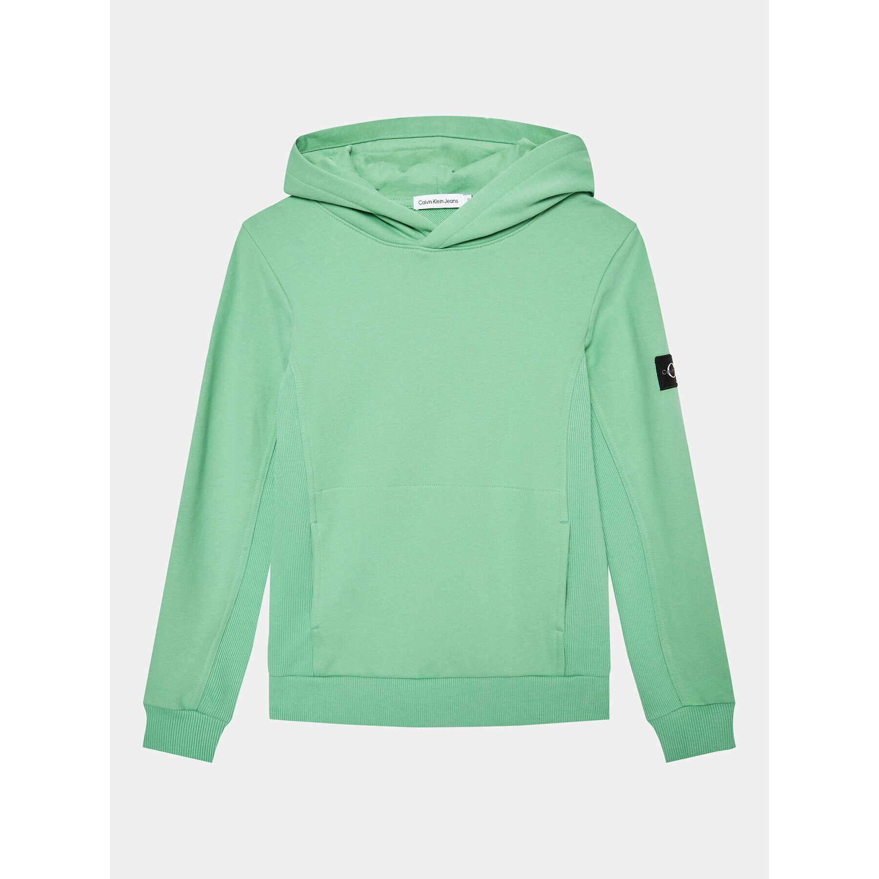 Calvin Klein Jeans Суитшърт IB0IB01114 Зелен Regular Fit - Pepit.bg