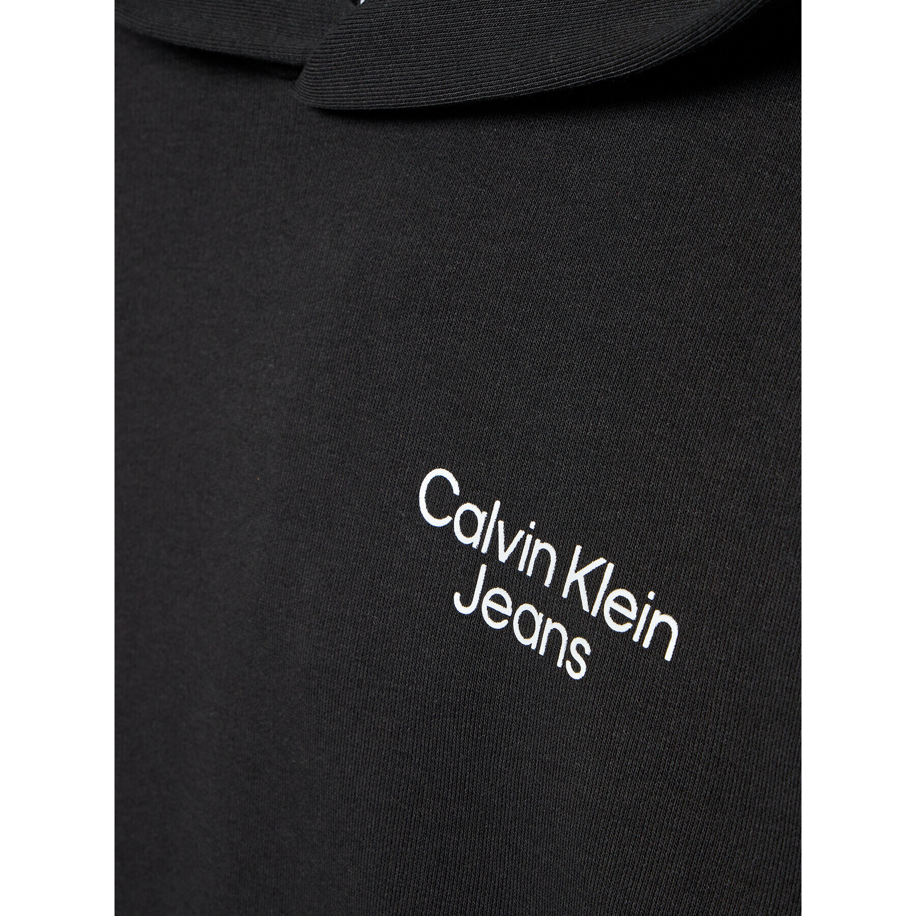 Calvin Klein Jeans Суитшърт IB0IB01293 Черен Regular Fit - Pepit.bg