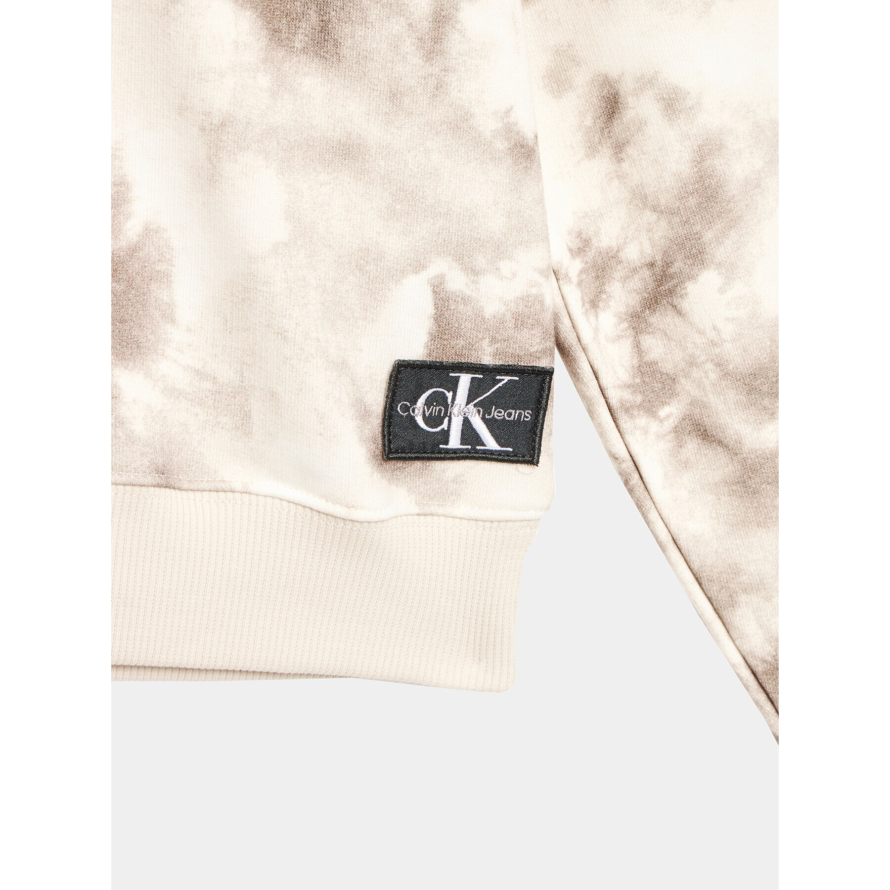 Calvin Klein Jeans Суитшърт IB0IB01631 Бежов Regular Fit - Pepit.bg