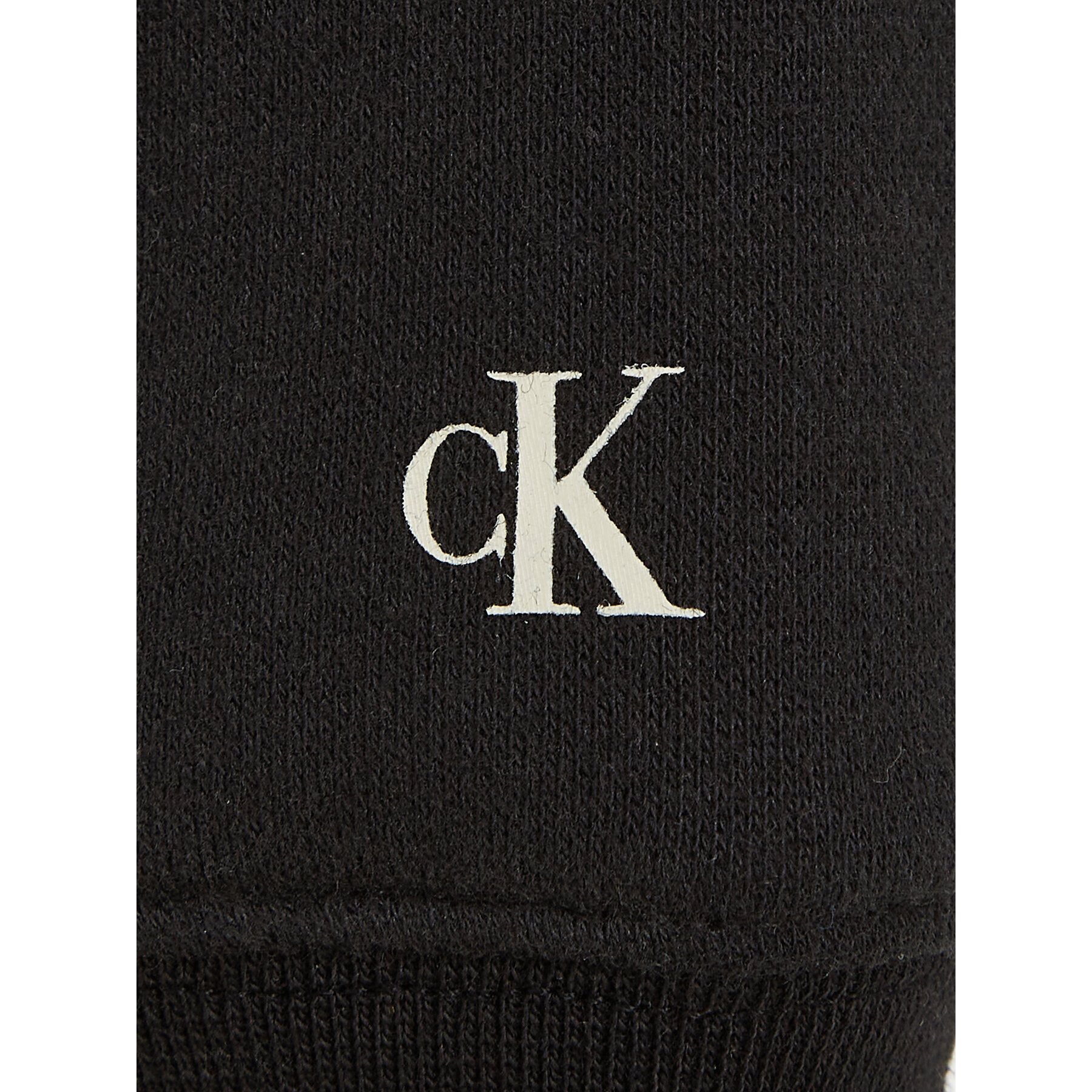 Calvin Klein Jeans Суитшърт IB0IB01864 Черен Regular Fit - Pepit.bg