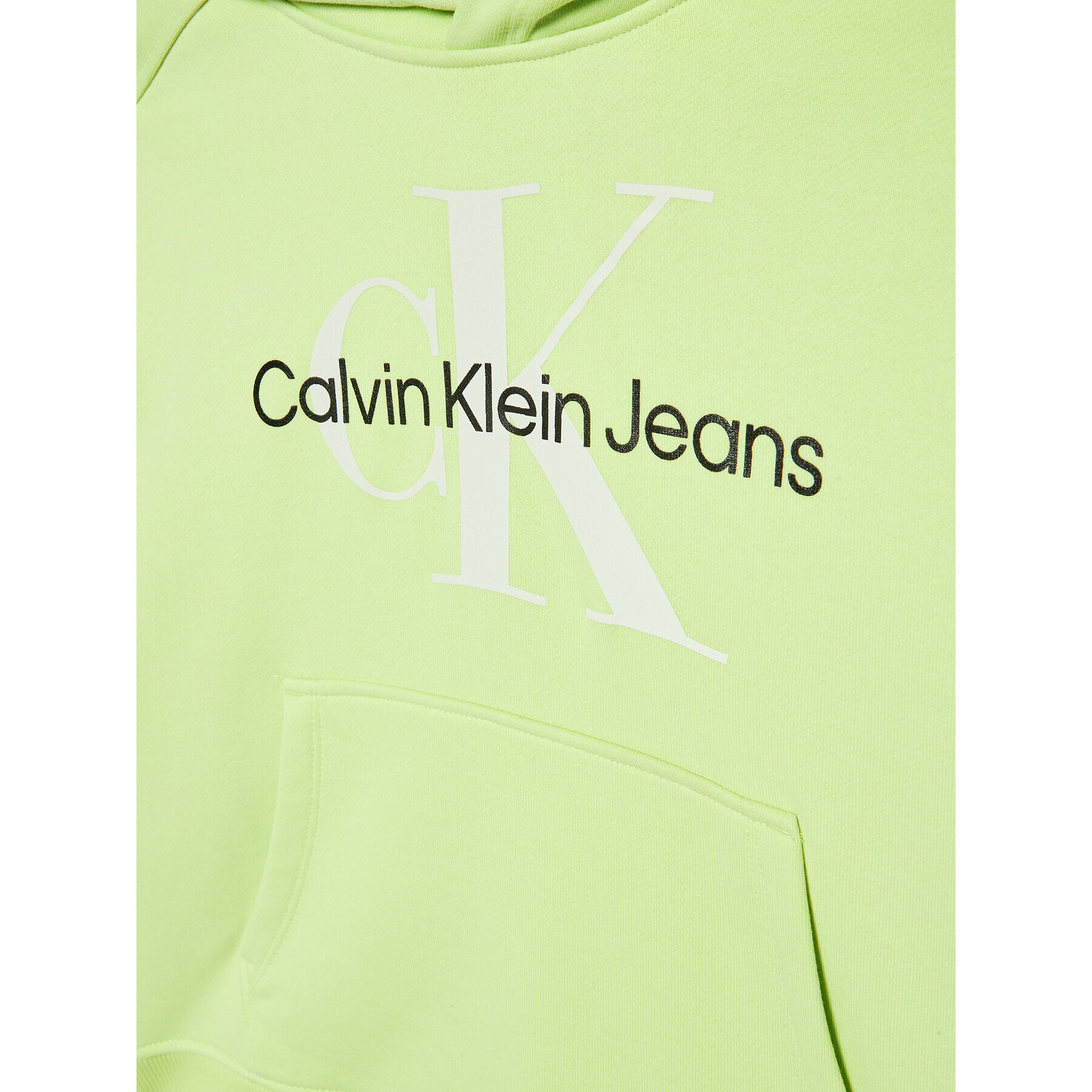 Calvin Klein Jeans Суитшърт IG0IG01334 Зелен Regular Fit - Pepit.bg