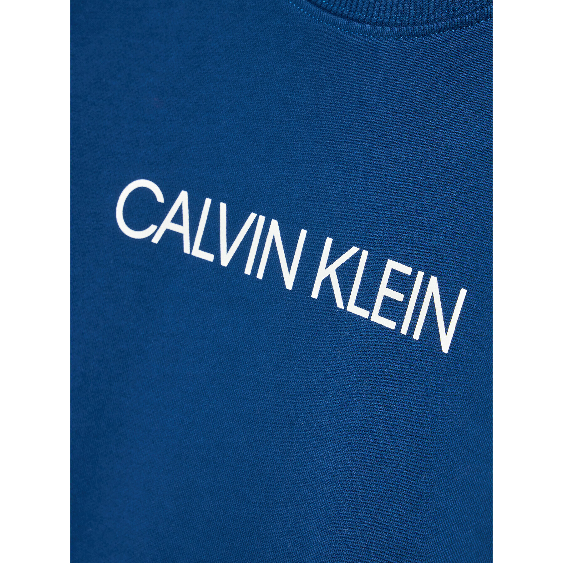 Calvin Klein Jeans Суитшърт Institutional Logo IU0IU00162 Тъмносин Regular Fit - Pepit.bg