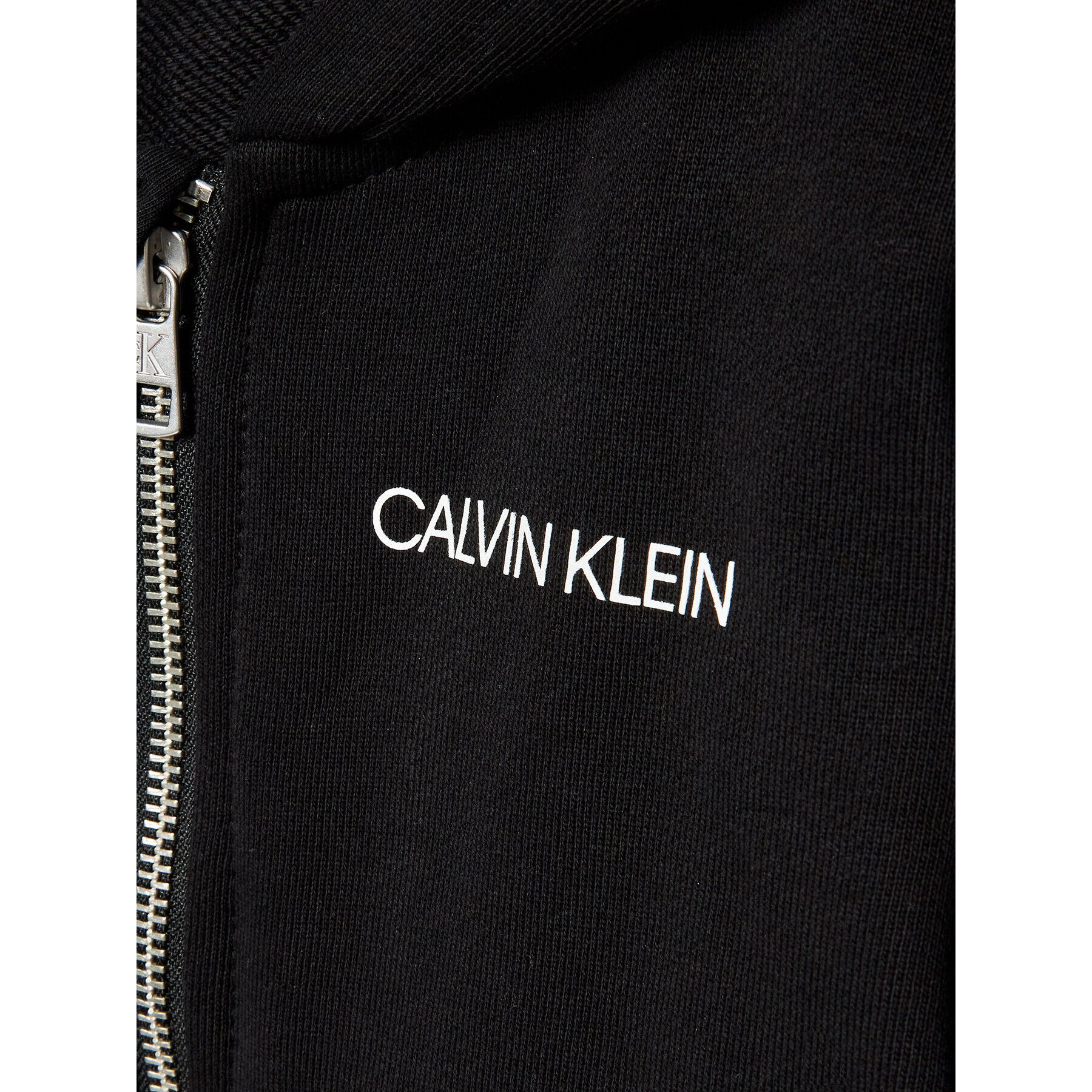 Calvin Klein Jeans Суитшърт Institutional Logo IU0IU00292 Черен Regular Fit - Pepit.bg