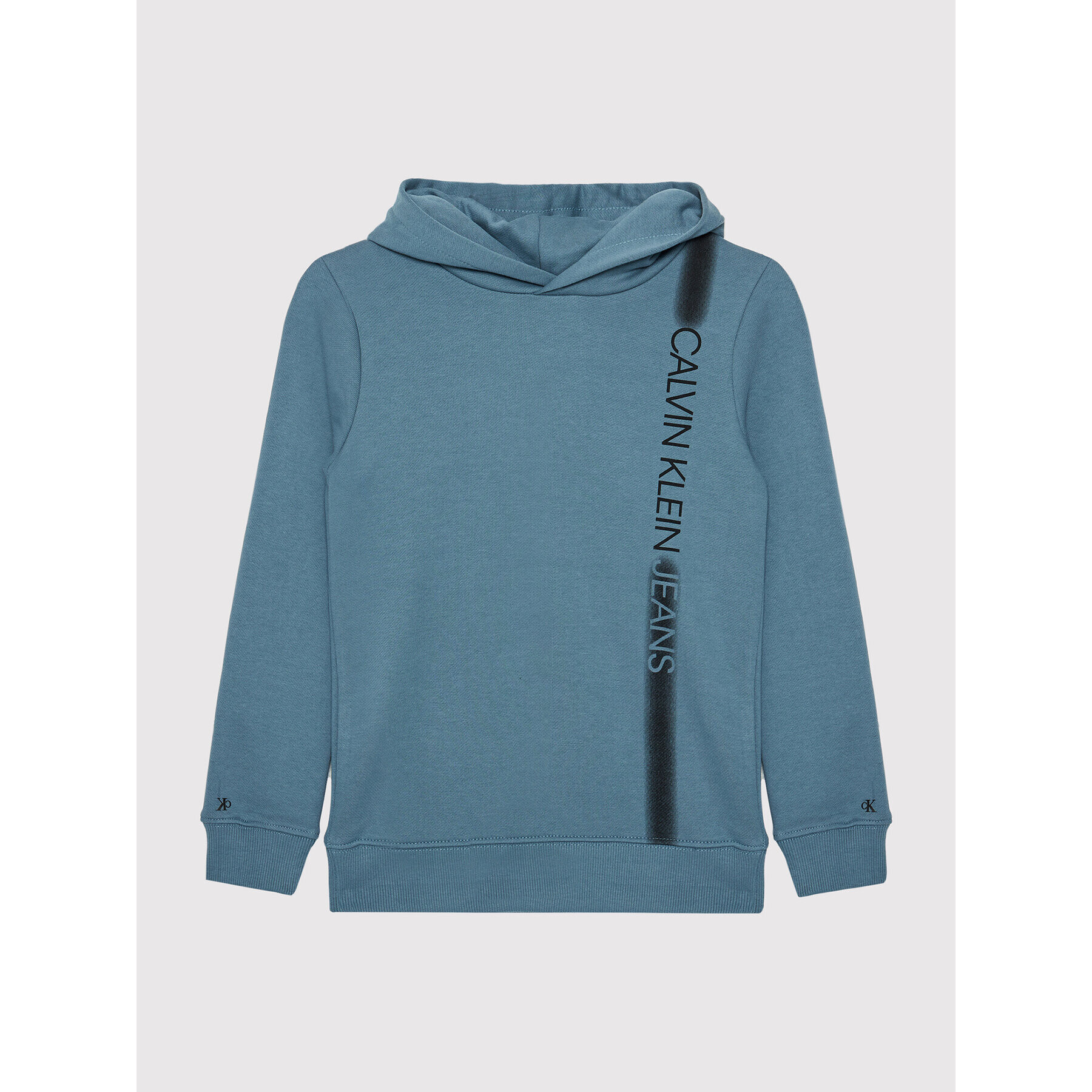 Calvin Klein Jeans Суитшърт Institutional Spray IB0IB00903 Син Regular Fit - Pepit.bg