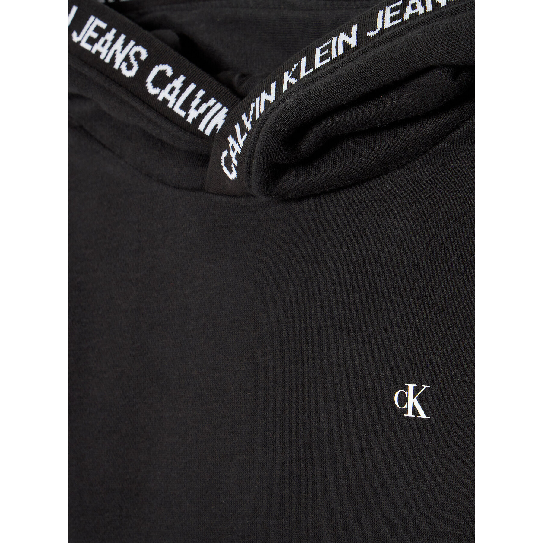 Calvin Klein Jeans Суитшърт IU0IU00233 Черен Regular Fit - Pepit.bg