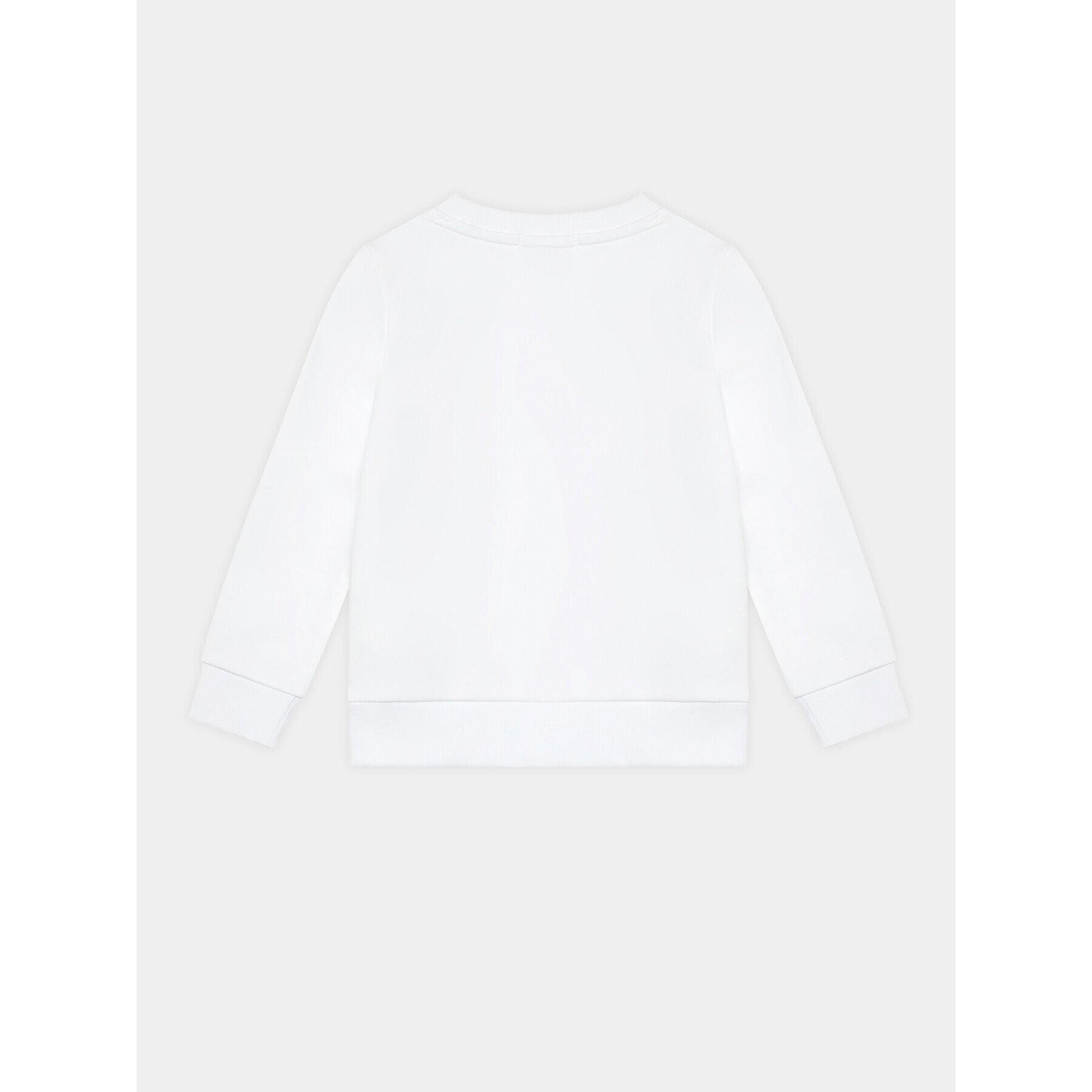 Calvin Klein Jeans Суитшърт IU0IU00581 M Бял Regular Fit - Pepit.bg