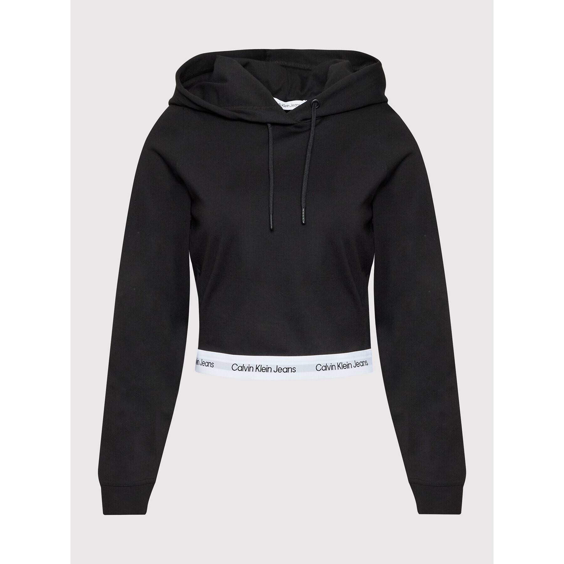 Calvin Klein Jeans Суитшърт J20J218860 Черен Regular Fit - Pepit.bg