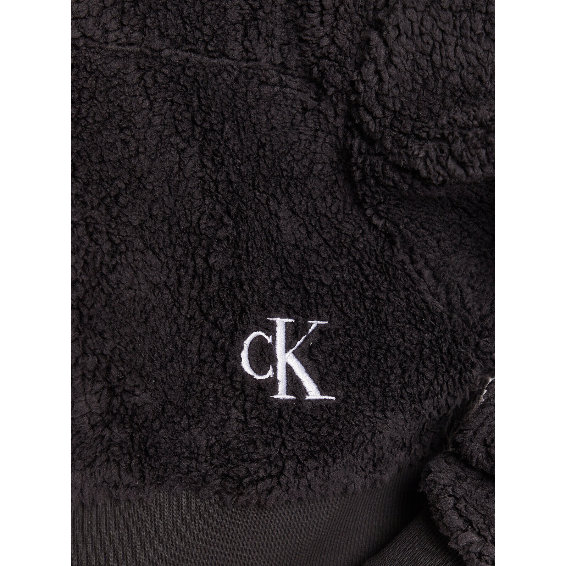 Calvin Klein Jeans Суитшърт J20J219764 Черен Oversize - Pepit.bg