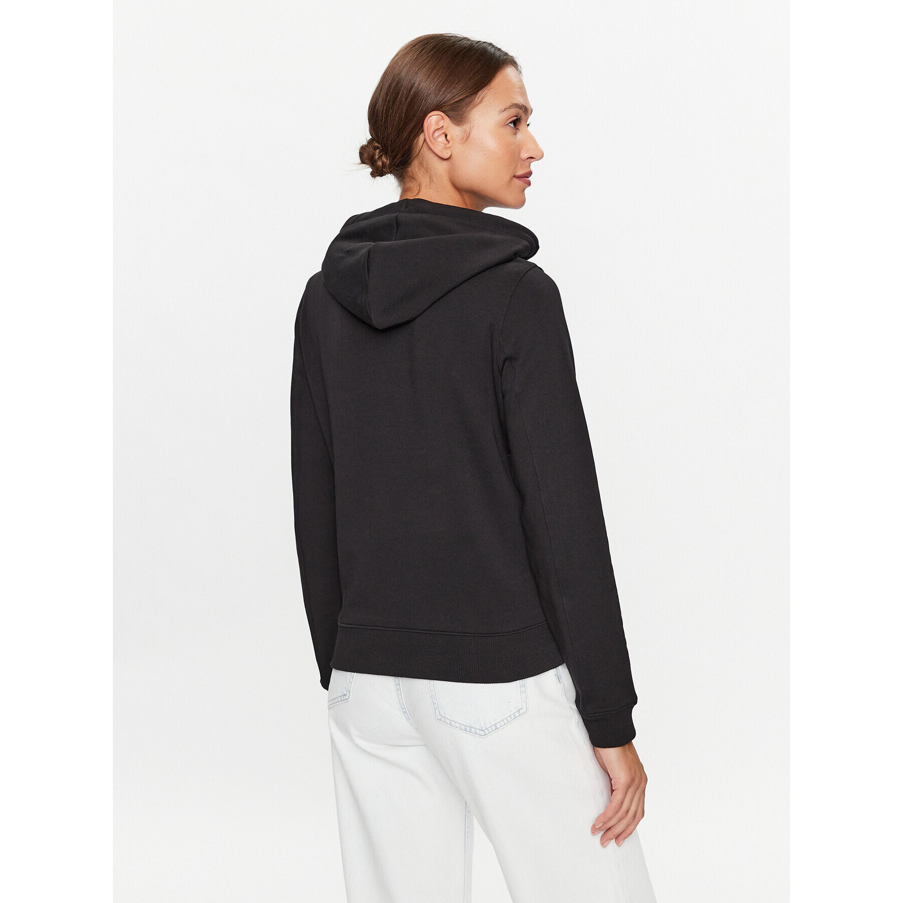 Calvin Klein Jeans Суитшърт J20J220254 Черен Regular Fit - Pepit.bg