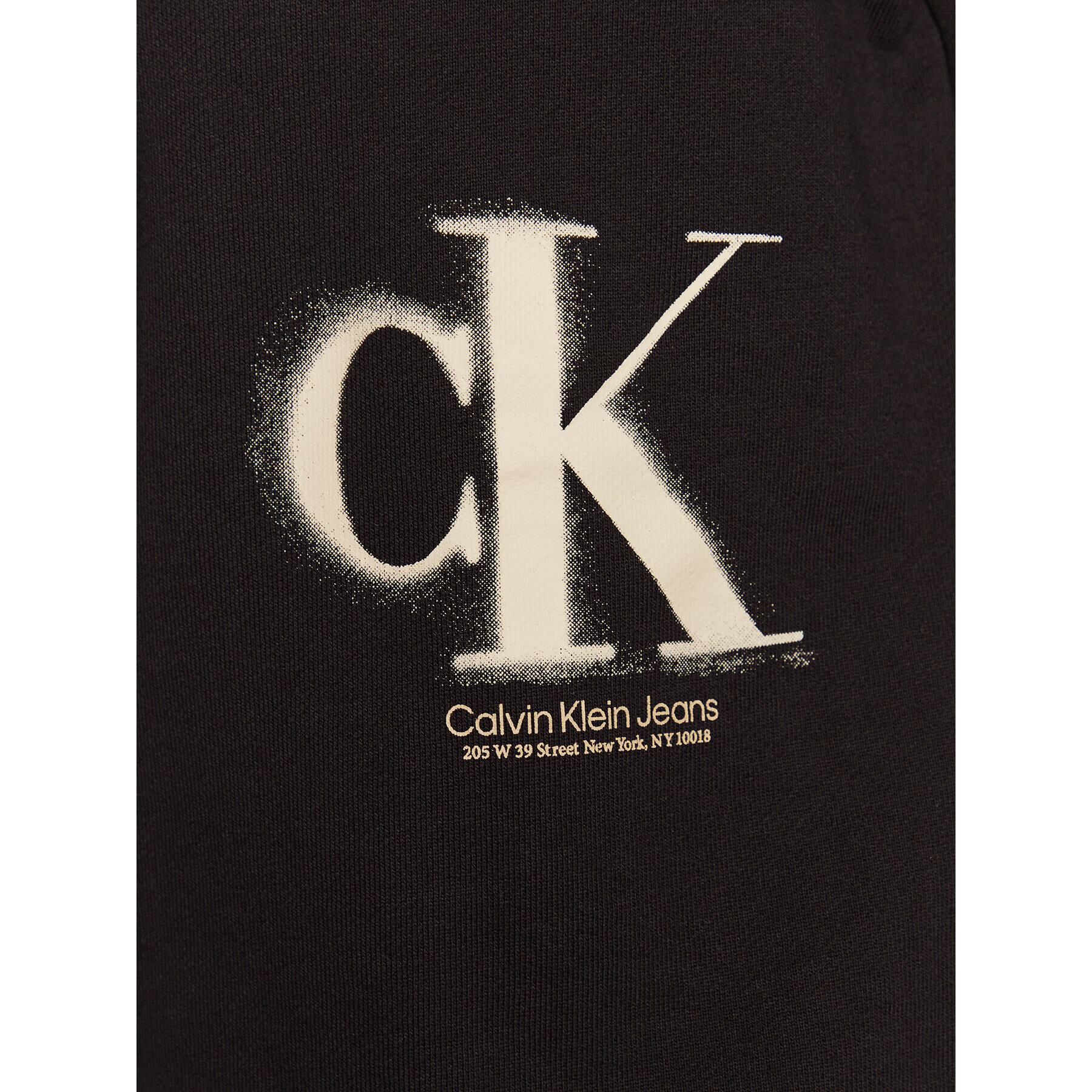 Calvin Klein Jeans Суитшърт J20J221138 Черен Regular Fit - Pepit.bg