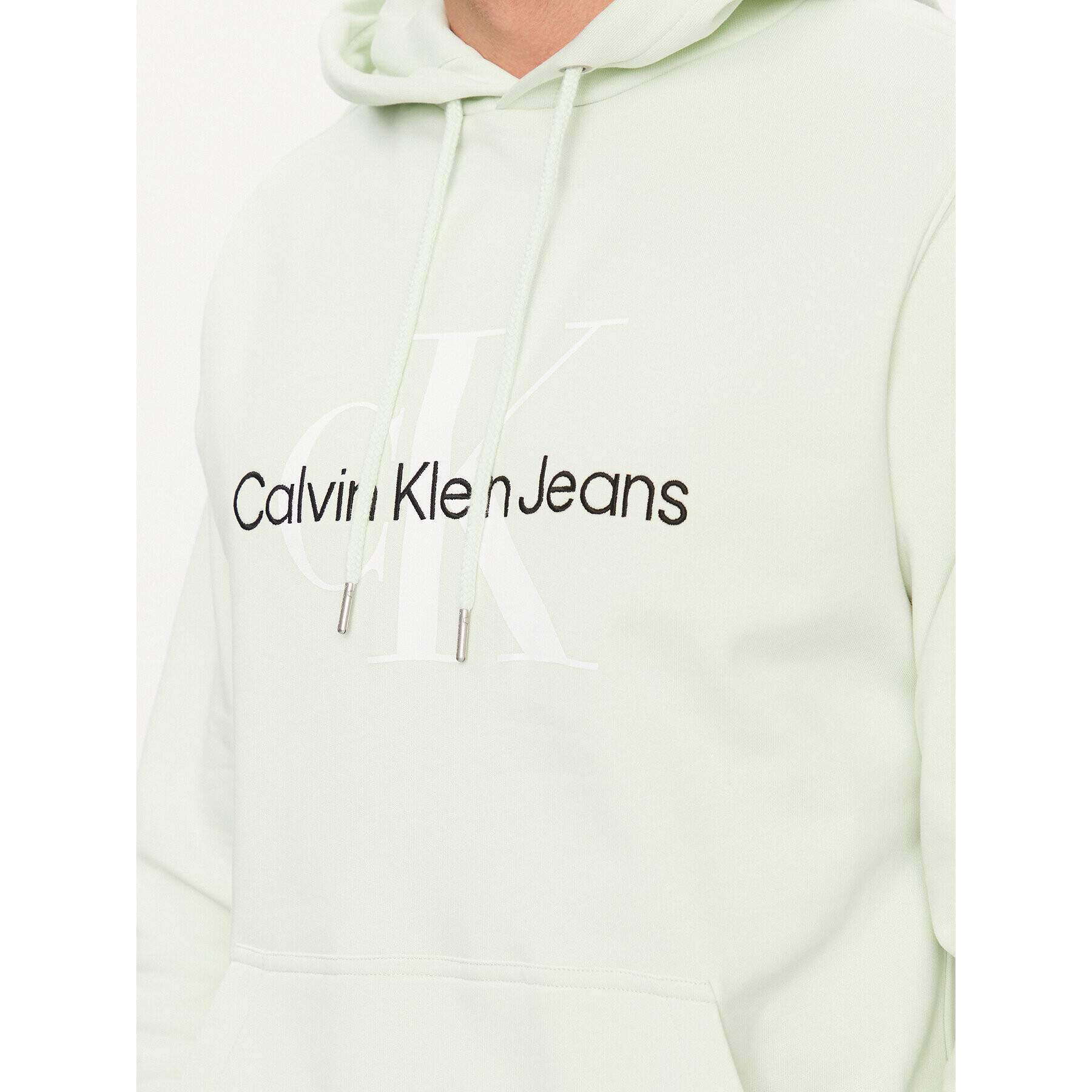 Calvin Klein Jeans Суитшърт J30J320805 Зелен Regular Fit - Pepit.bg