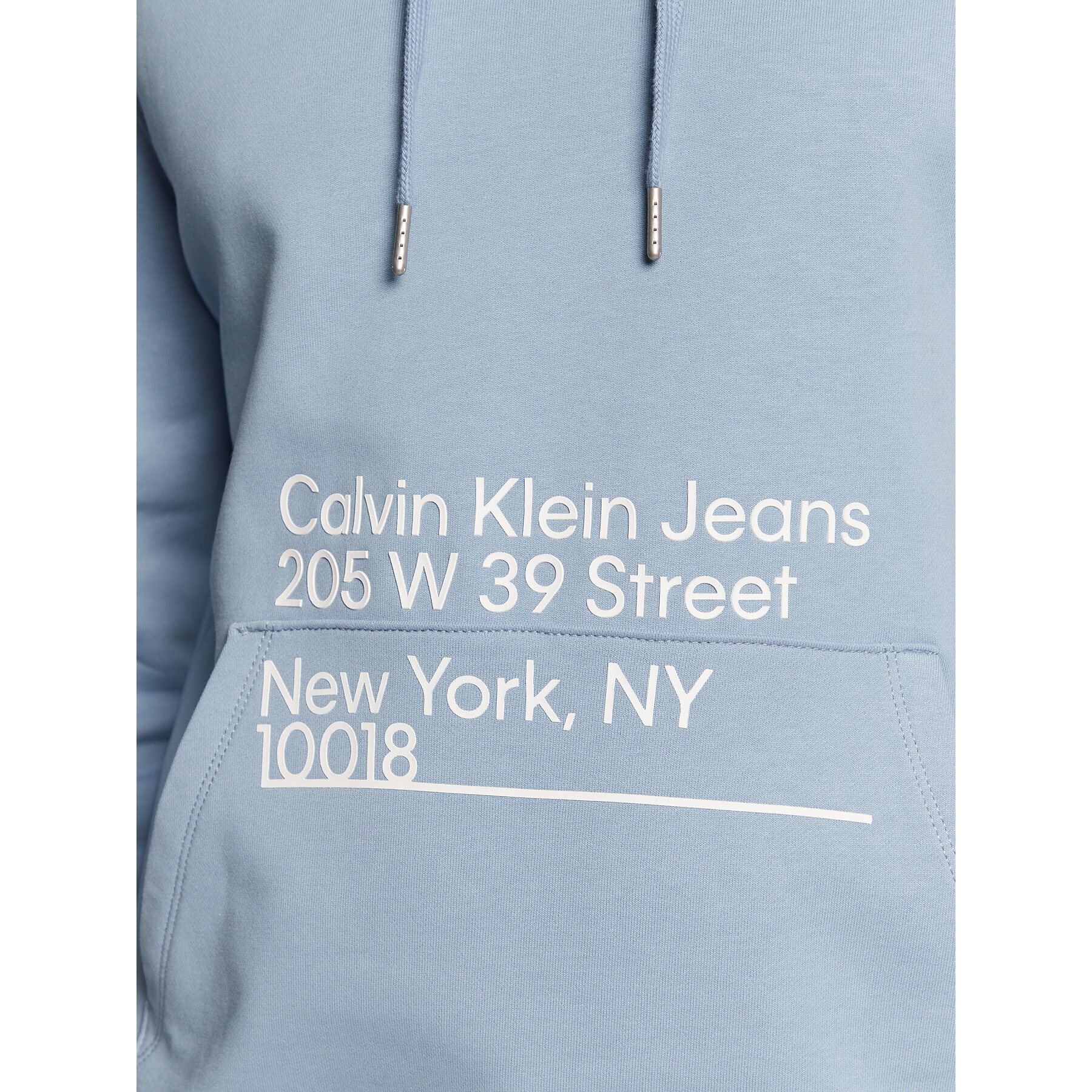 Calvin Klein Jeans Суитшърт J30J322519 Син Regular Fit - Pepit.bg