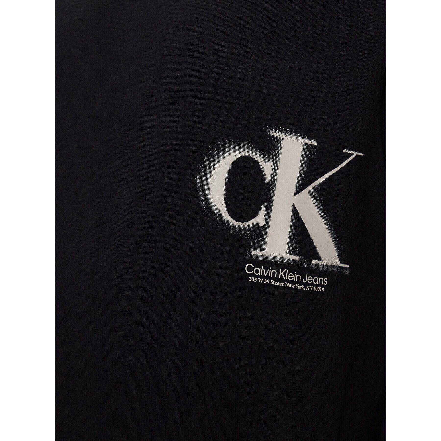 Calvin Klein Jeans Суитшърт J30J322885 Черен Regular Fit - Pepit.bg