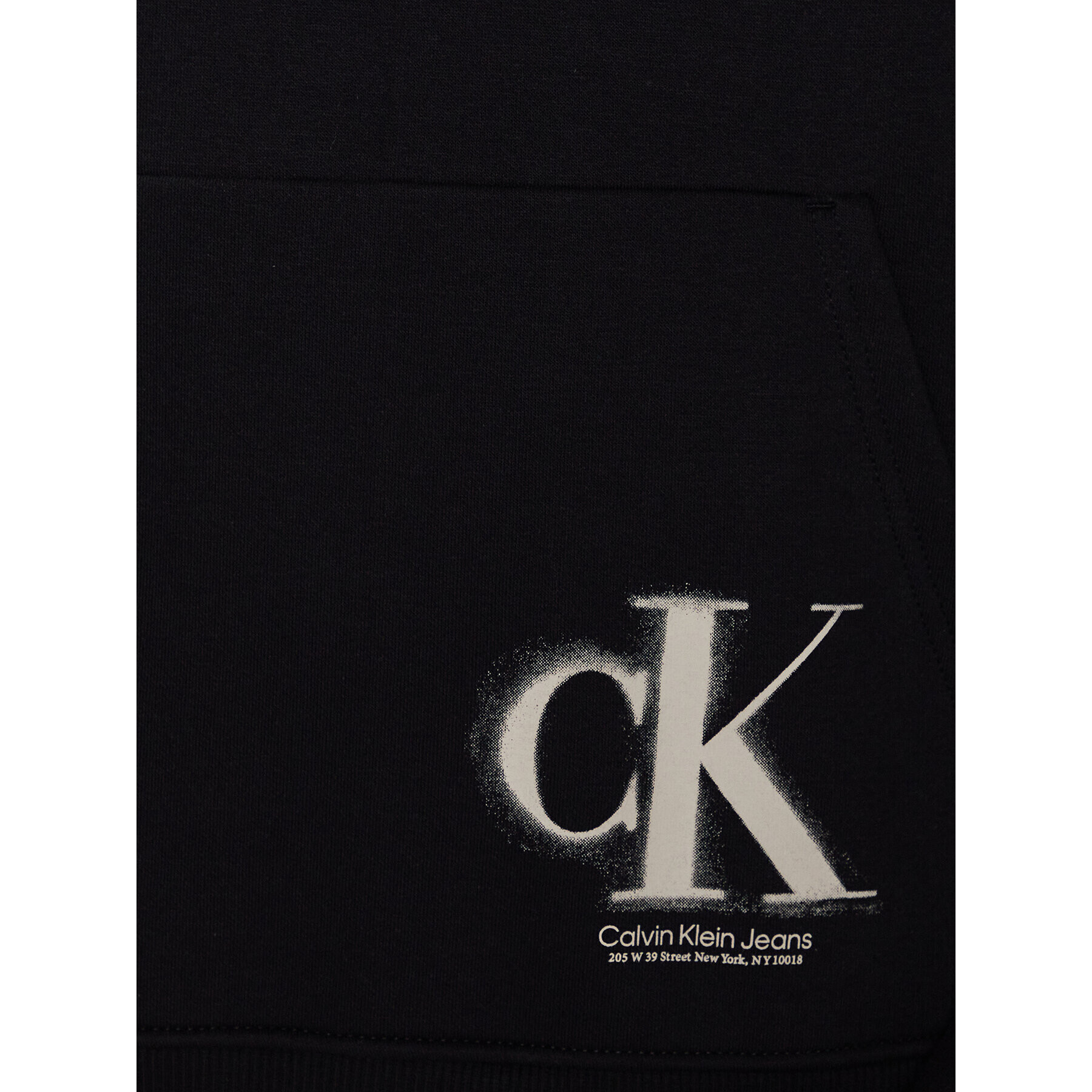 Calvin Klein Jeans Суитшърт J30J323293 Черен Regular Fit - Pepit.bg