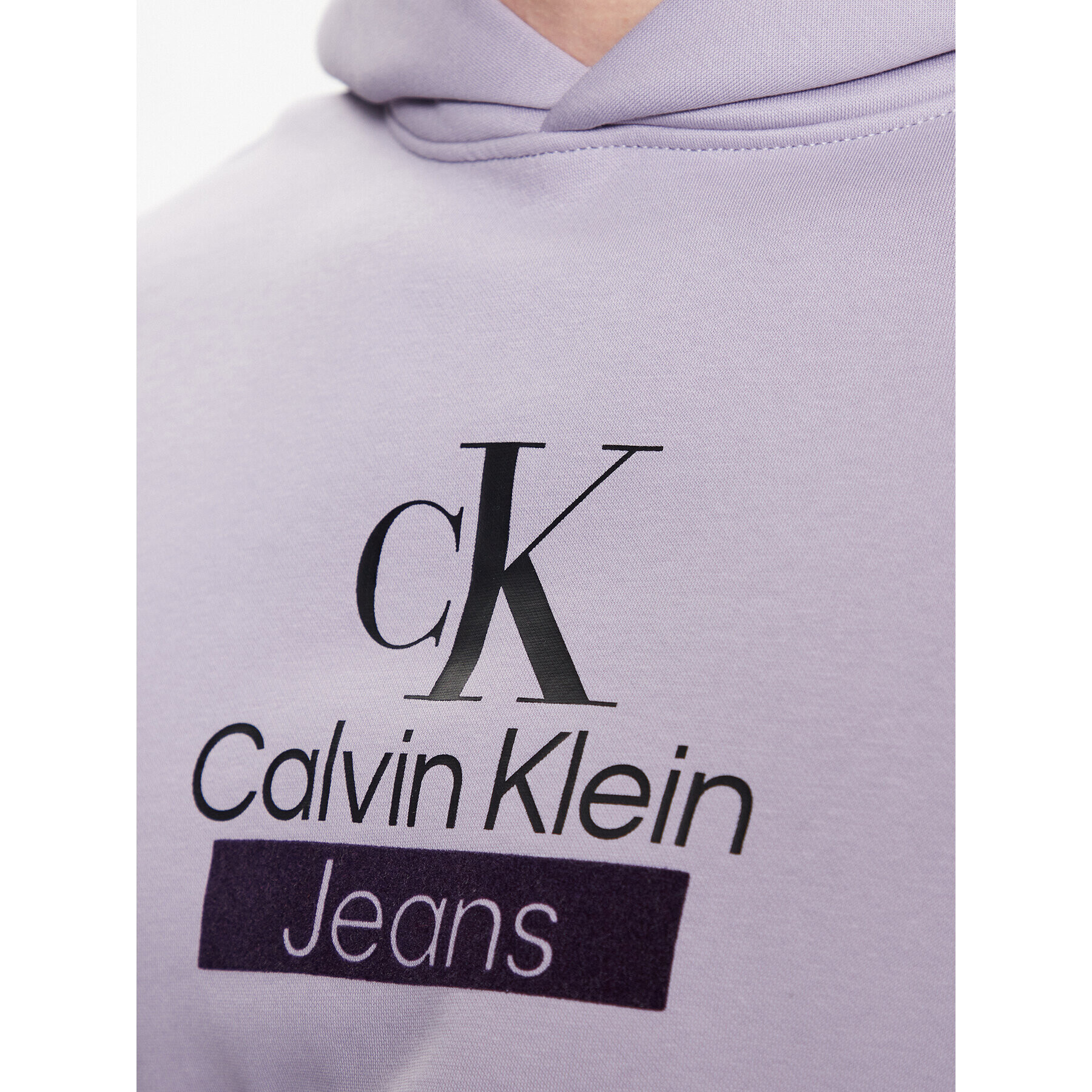 Calvin Klein Jeans Суитшърт J30J323762 Виолетов Regular Fit - Pepit.bg