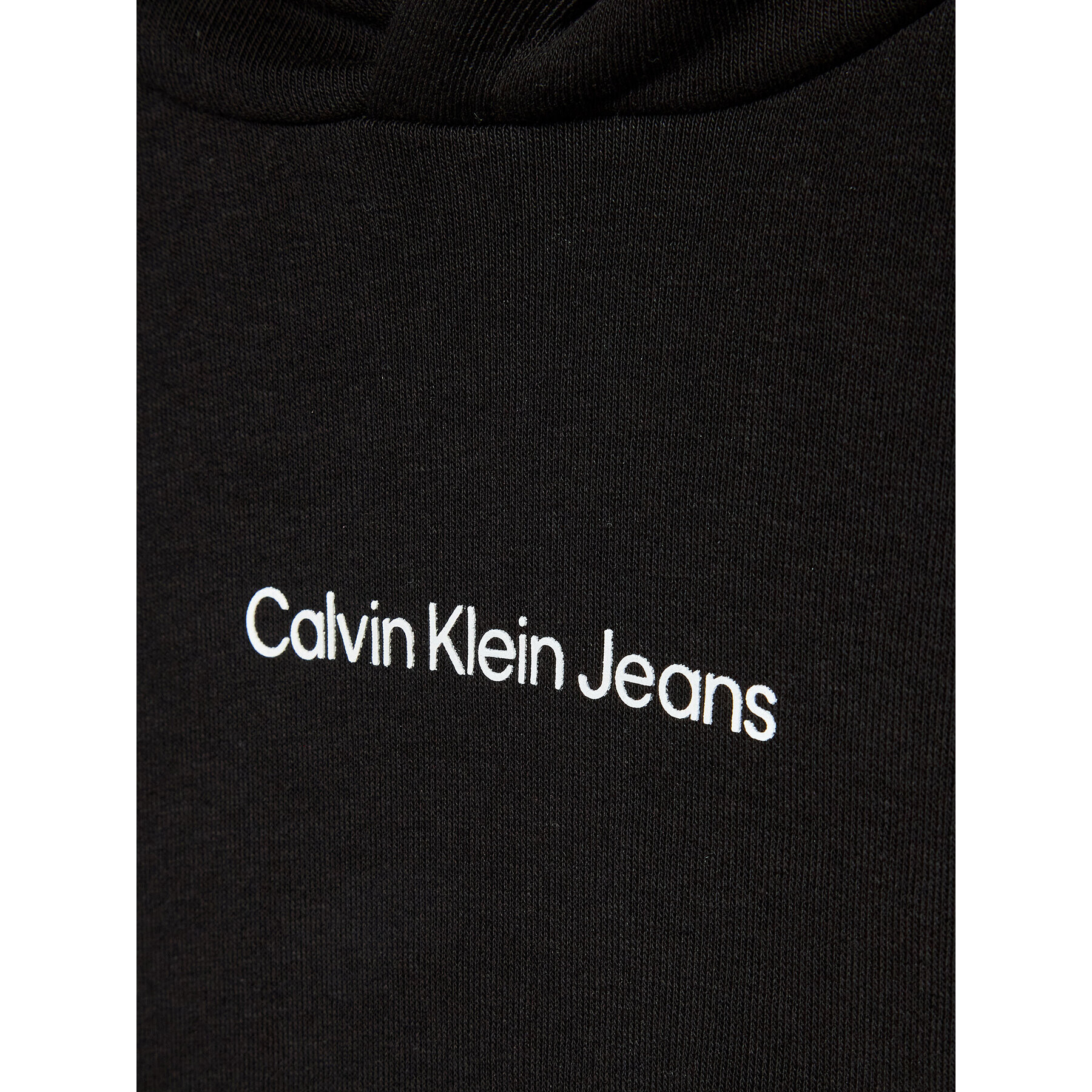 Calvin Klein Jeans Суитшърт Logo IG0IG01517 Черен Relaxed Fit - Pepit.bg