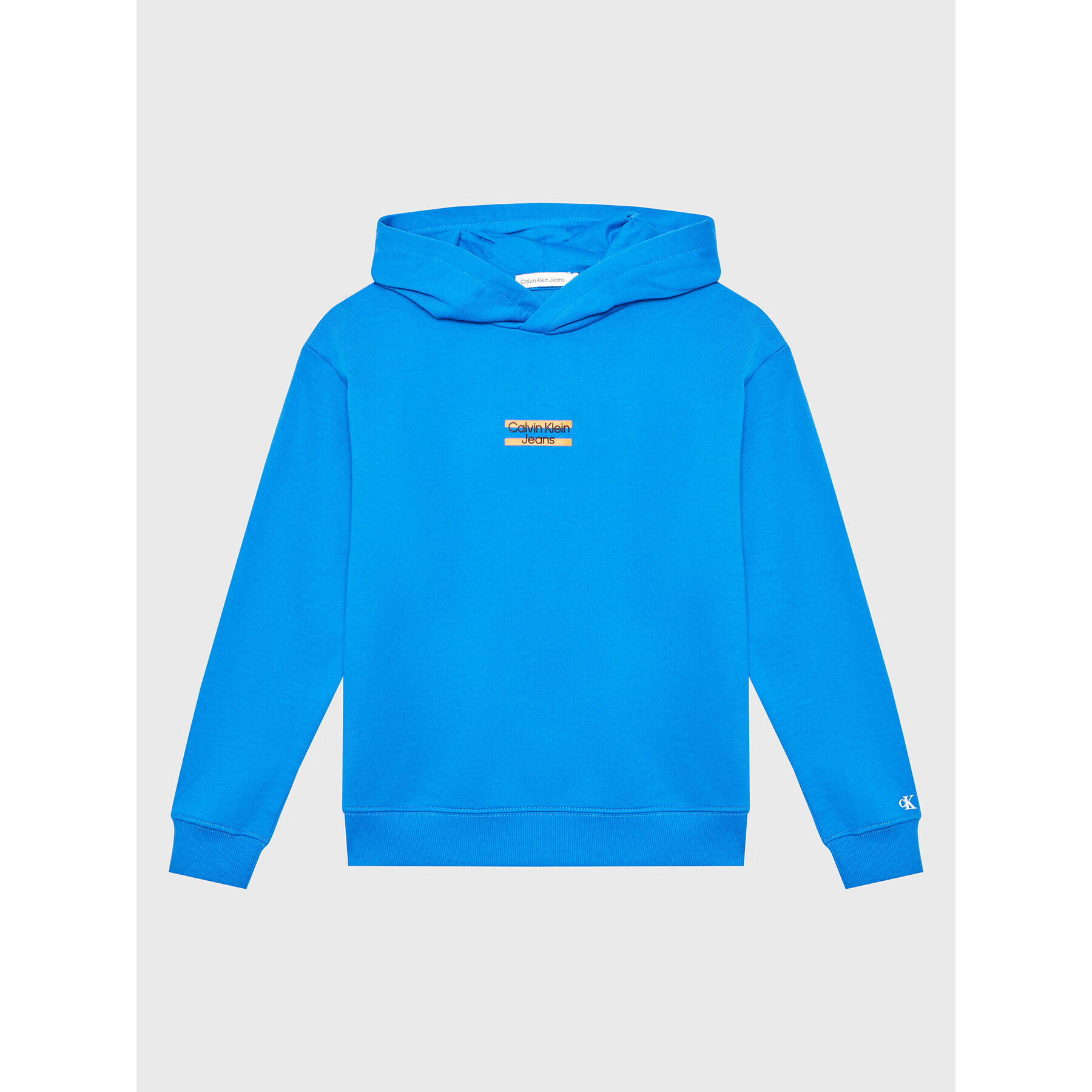Calvin Klein Jeans Суитшърт Mini Block Logo IB0IB01628 Син Regular Fit - Pepit.bg