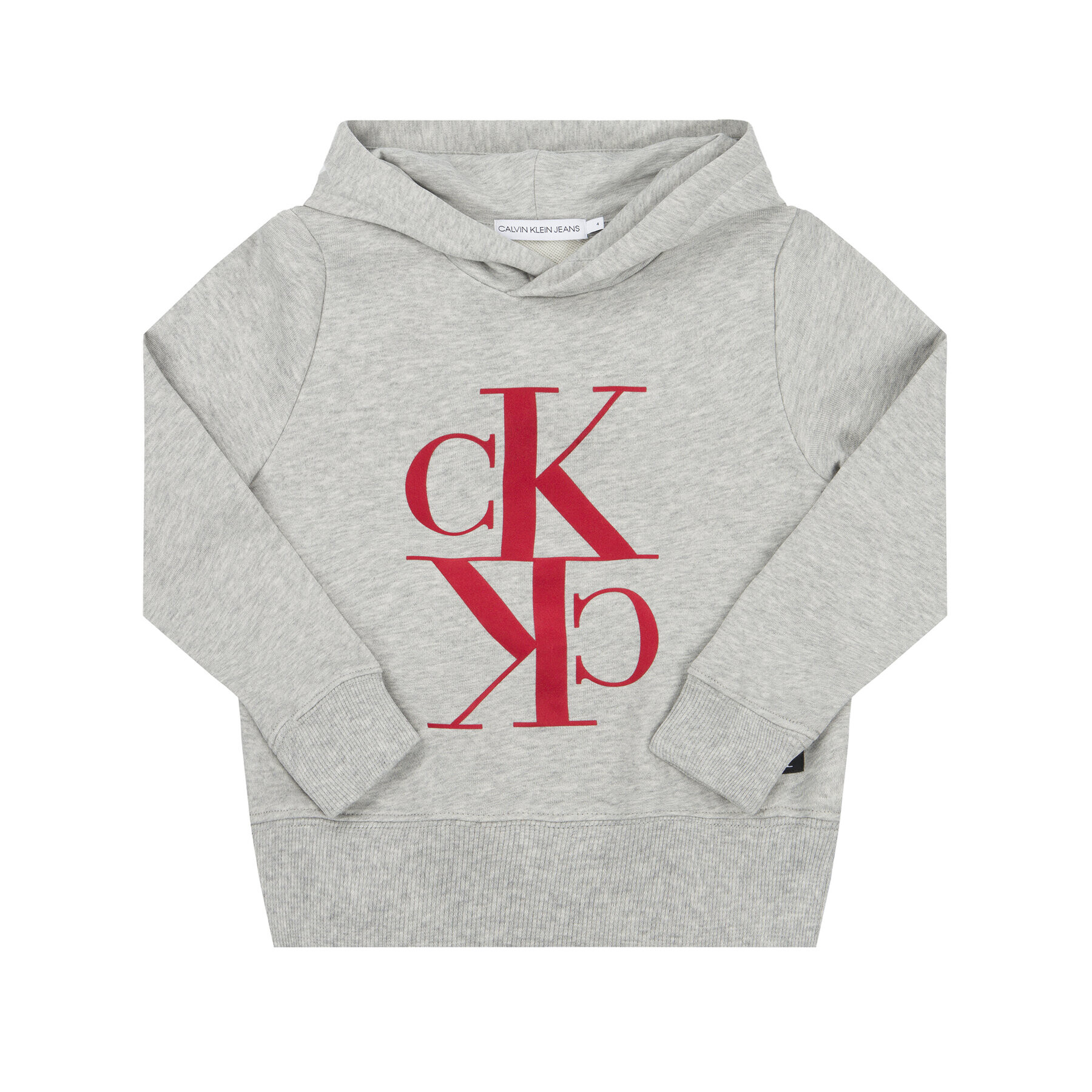 Calvin Klein Jeans Суитшърт Mirror Monogram IG0IG00429 Сив Regular Fit - Pepit.bg