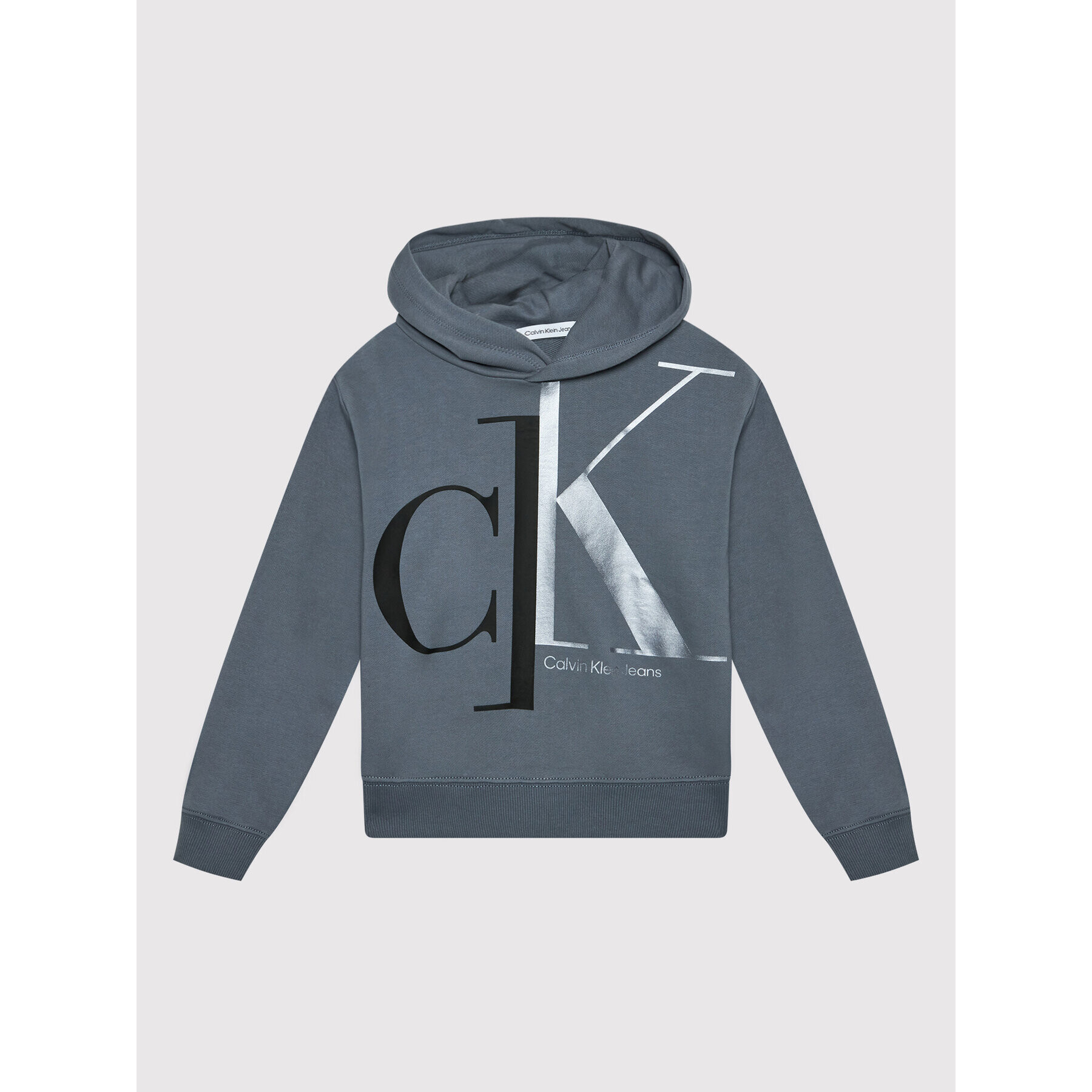 Calvin Klein Jeans Суитшърт Mixed Monogram IB0IB01116 Сив Relaxed Fit - Pepit.bg