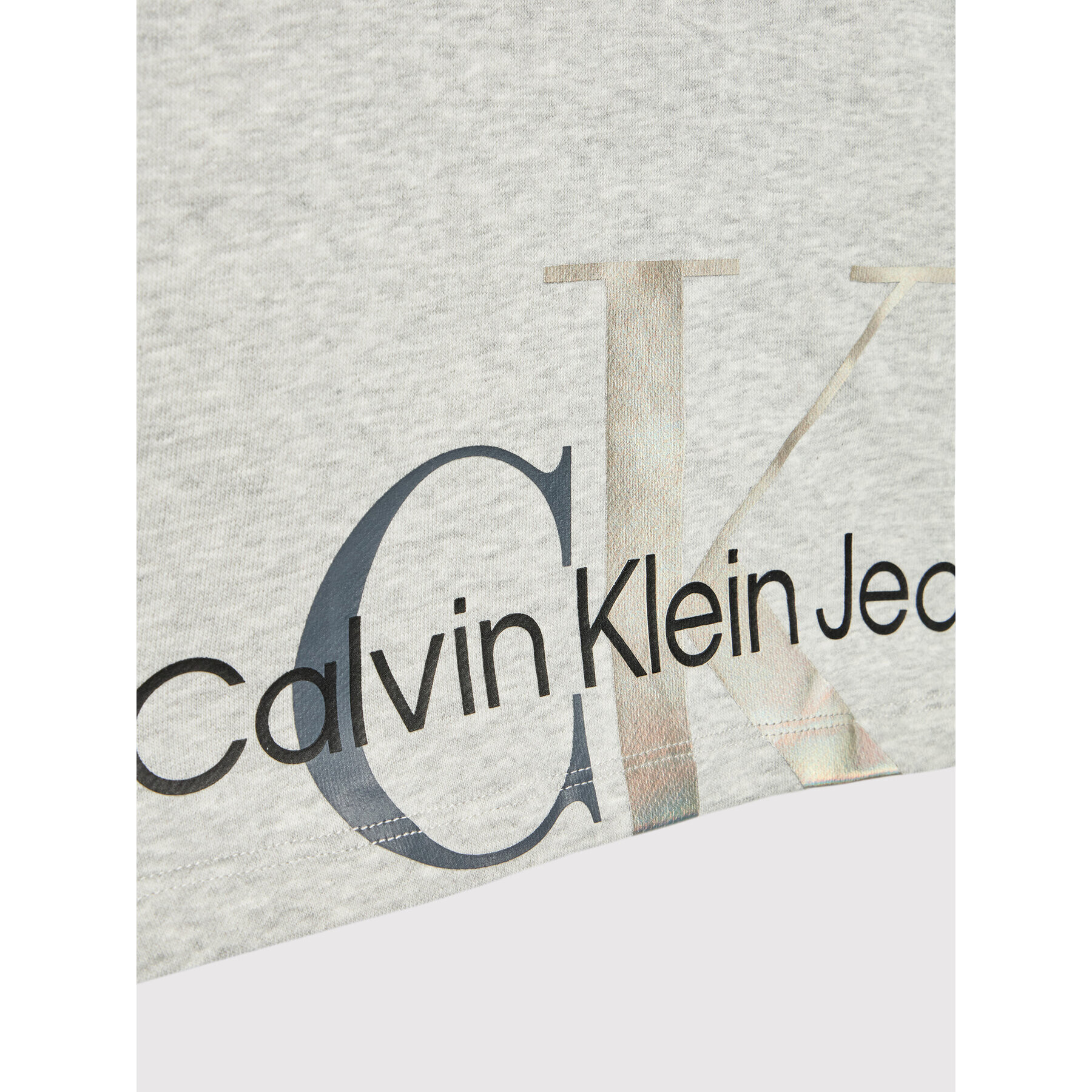 Calvin Klein Jeans Суитшърт Mixed Monogram IG0IG01277 Сив Regular Fit - Pepit.bg