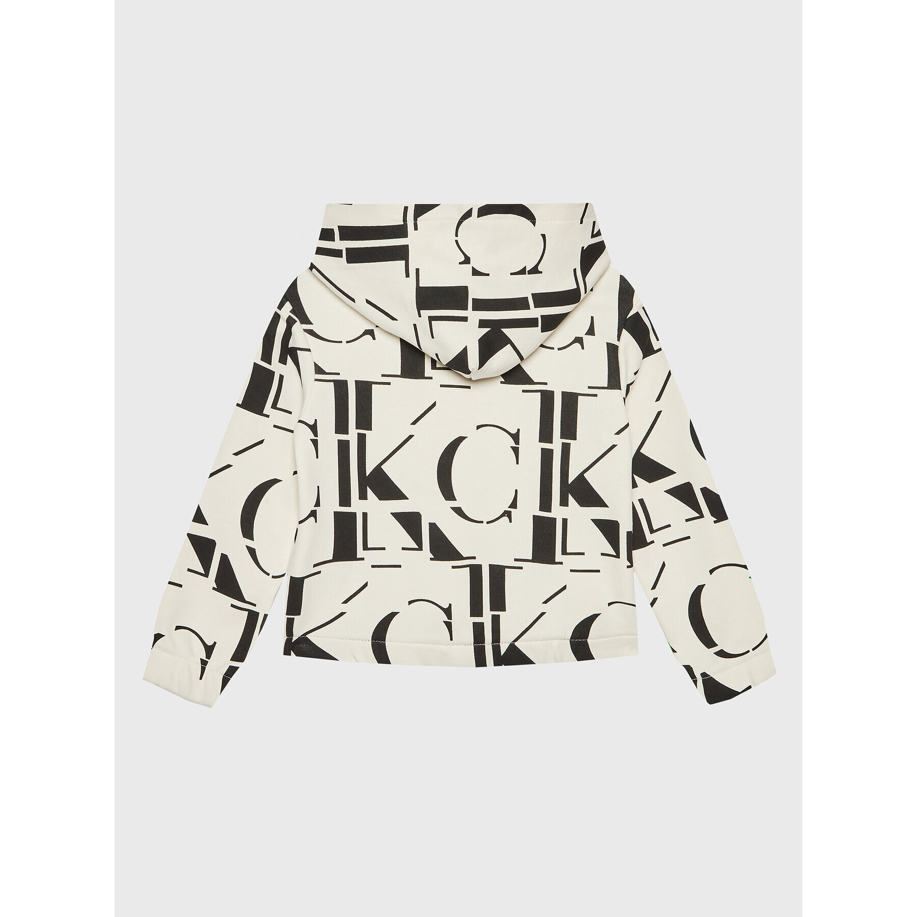 Calvin Klein Jeans Суитшърт Monogram IG0IG01519 Екрю Regular Fit - Pepit.bg