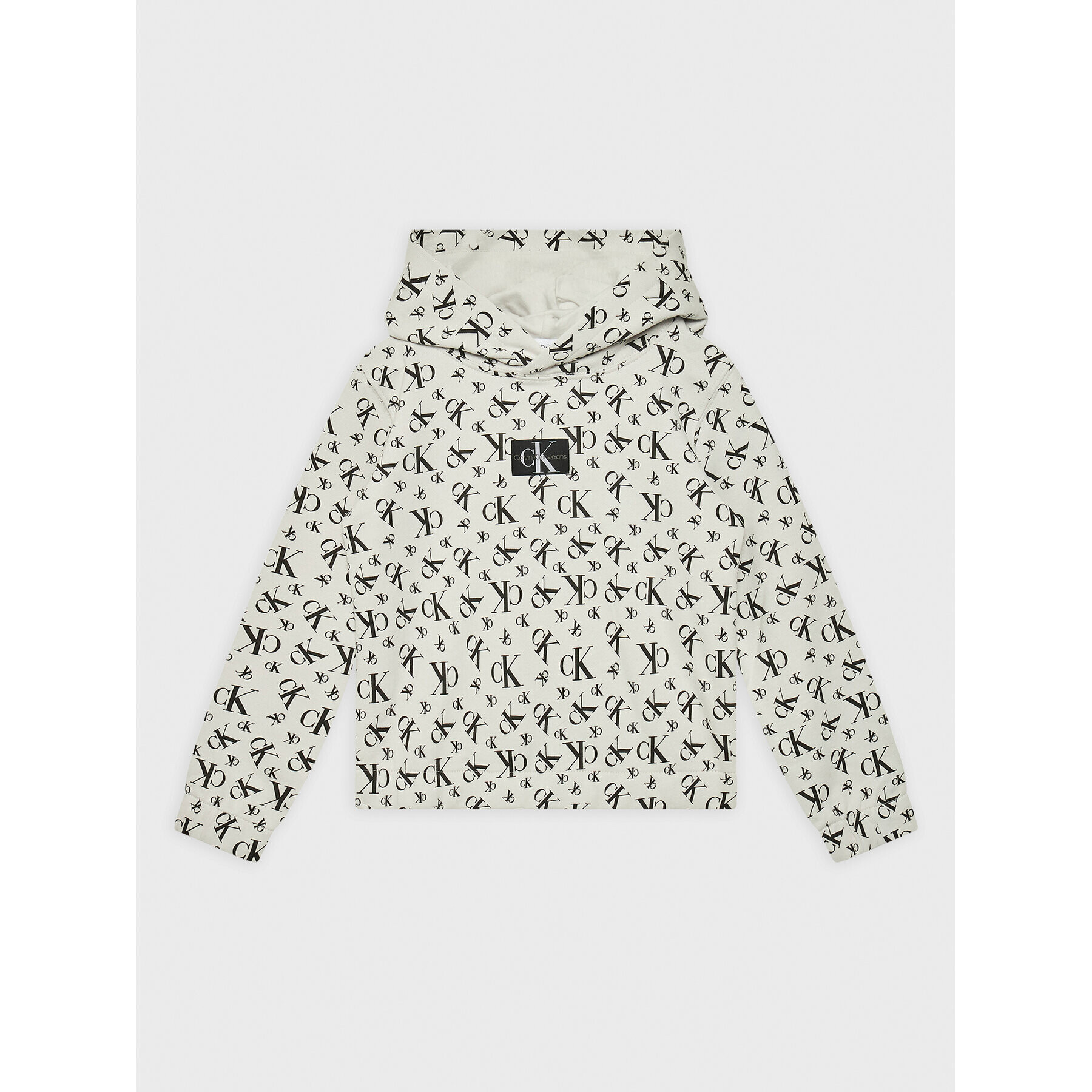 Calvin Klein Jeans Суитшърт Monogram IG0IG01762 Сив Regular Fit - Pepit.bg