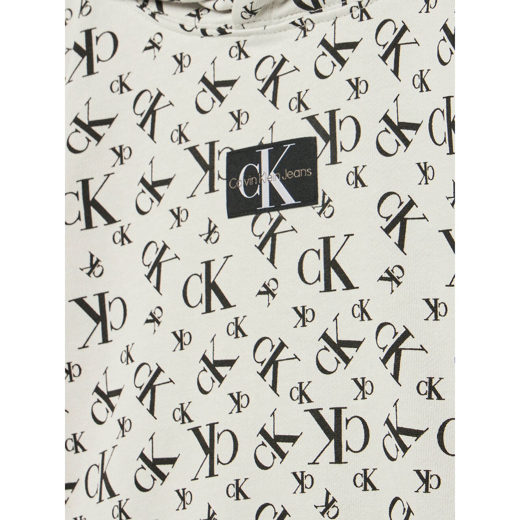 Calvin Klein Jeans Суитшърт Monogram IG0IG01762 Сив Regular Fit - Pepit.bg