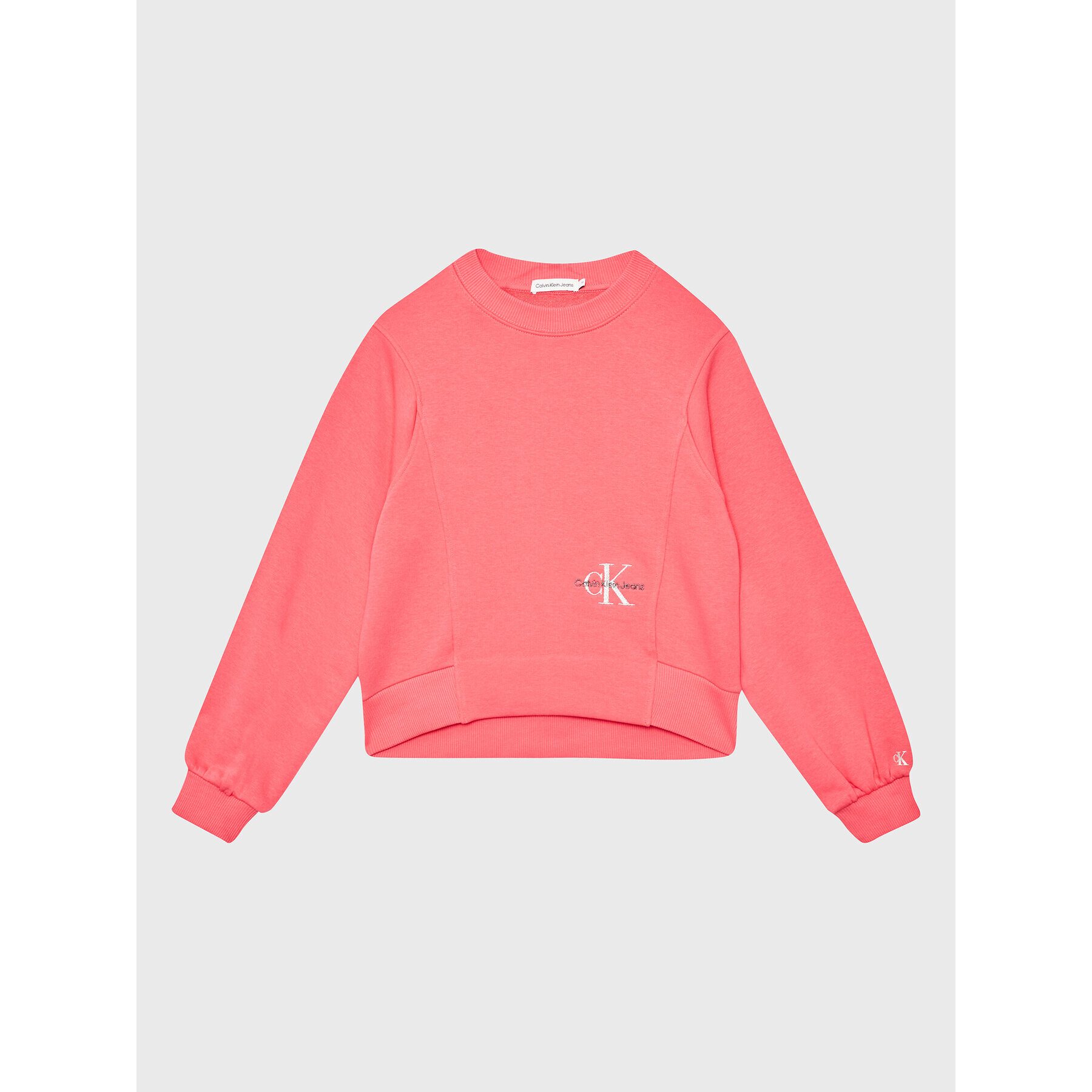 Calvin Klein Jeans Суитшърт Monogram IG0IG01932 Розов Regular Fit - Pepit.bg