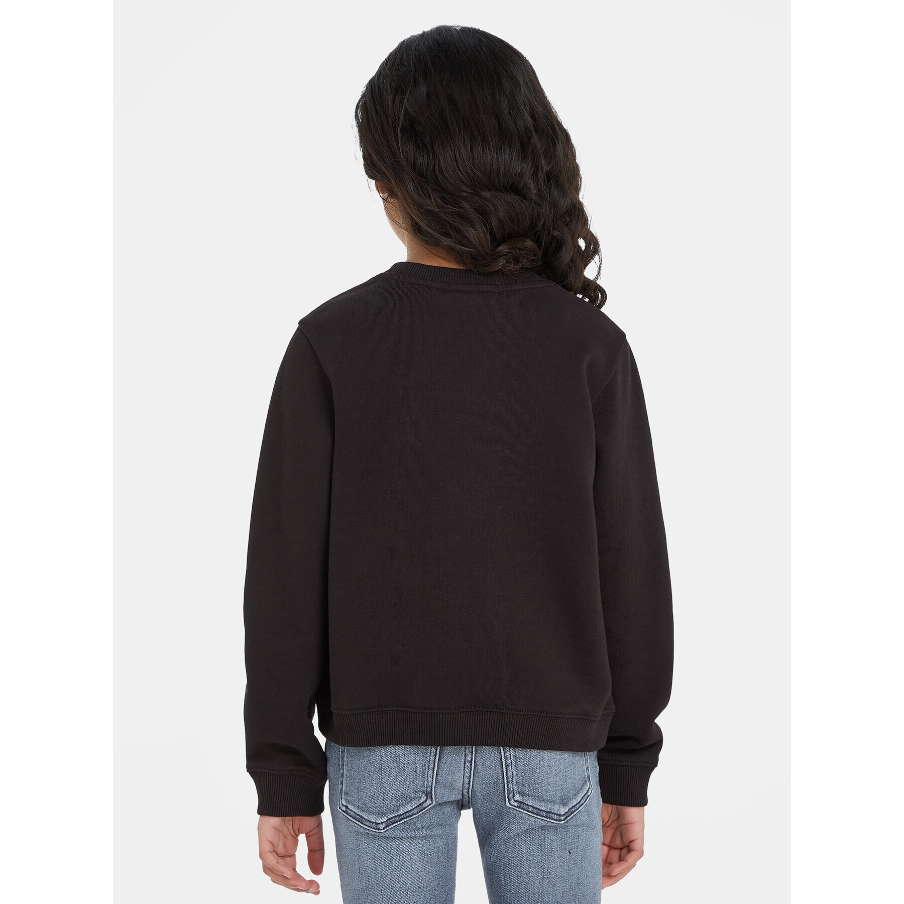 Calvin Klein Jeans Суитшърт Monogram IG0IG02207 Черен Regular Fit - Pepit.bg