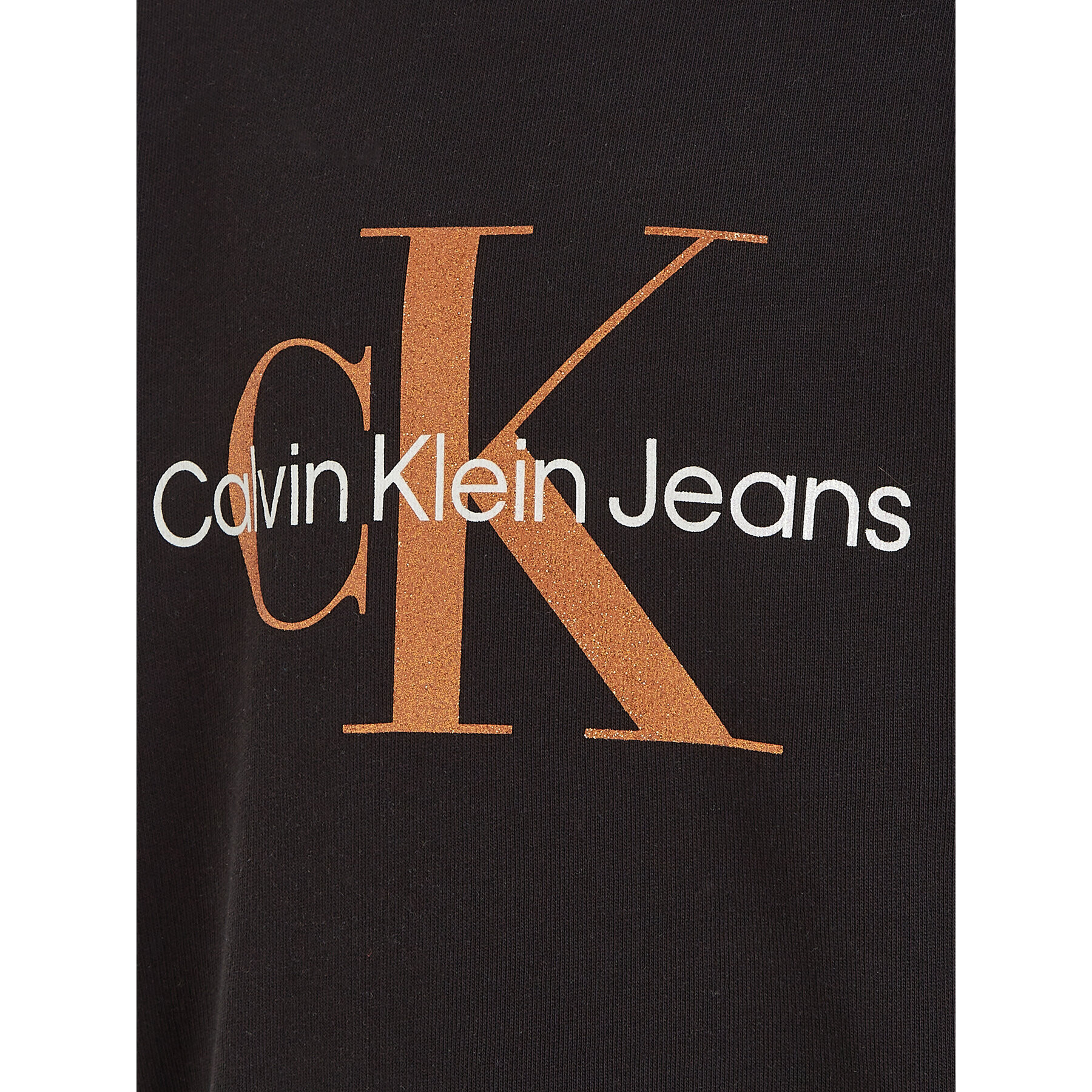 Calvin Klein Jeans Суитшърт Monogram IG0IG02207 Черен Regular Fit - Pepit.bg