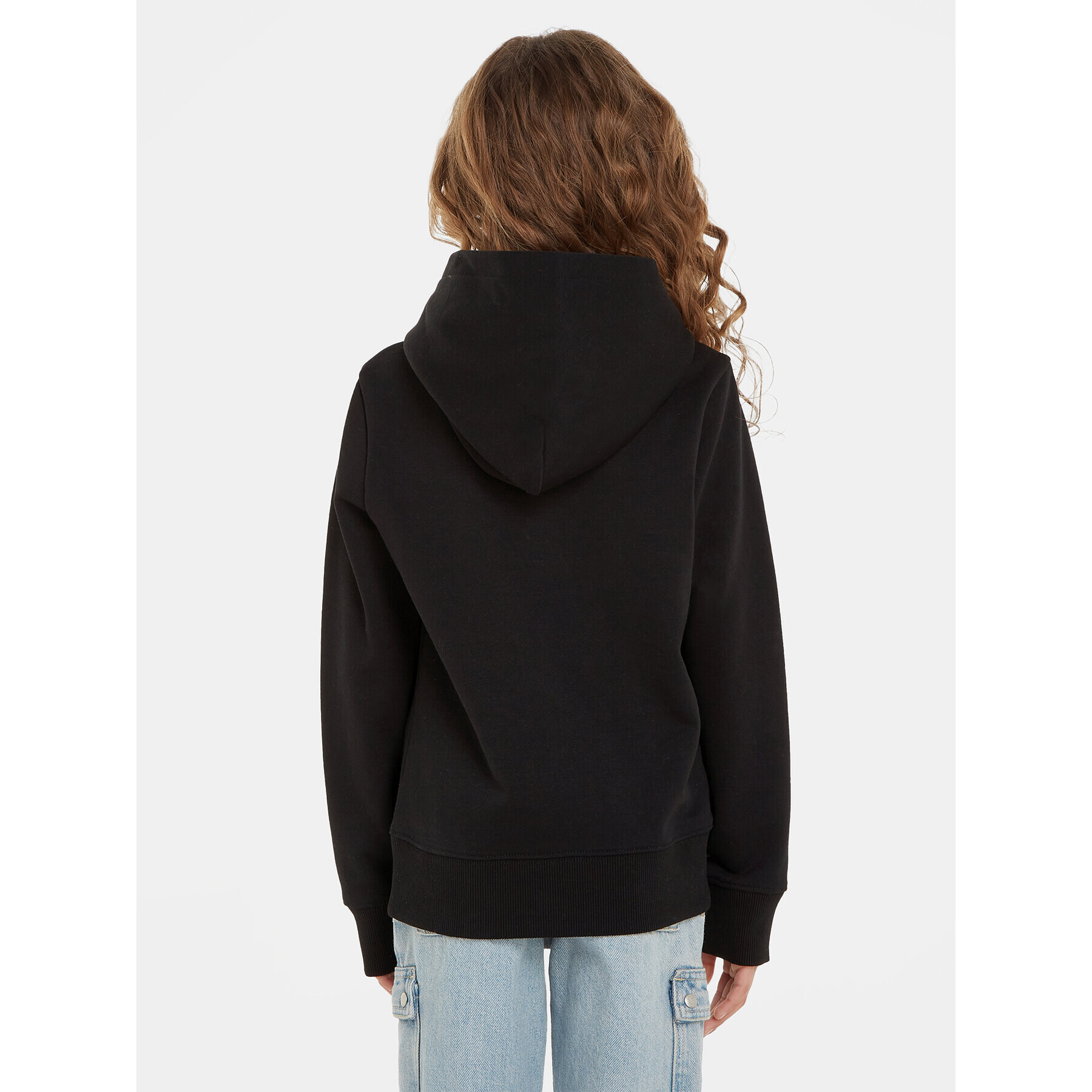 Calvin Klein Jeans Суитшърт Monogram Repeat IG0IG02211 Черен Regular Fit - Pepit.bg