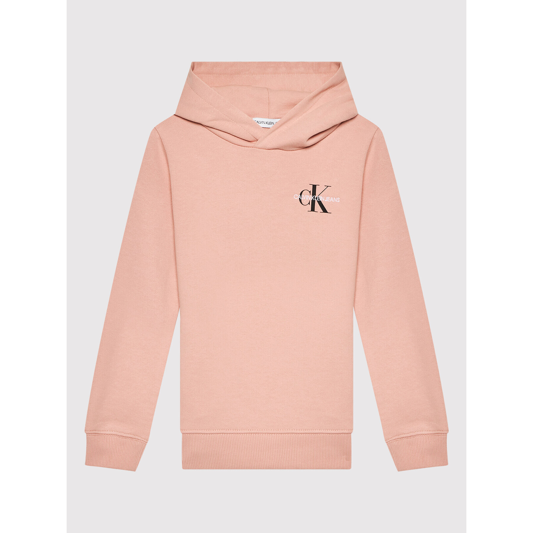 Calvin Klein Jeans Суитшърт Small Monogram IU0IU00164 Розов Regular Fit - Pepit.bg