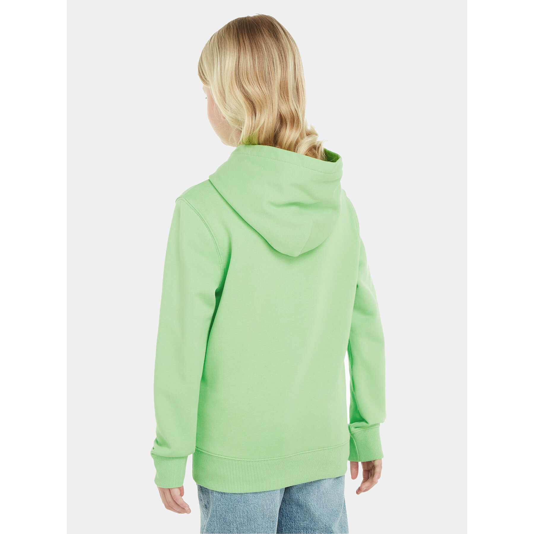 Calvin Klein Jeans Суитшърт Small Monogram IU0IU00266 Зелен Regular Fit - Pepit.bg