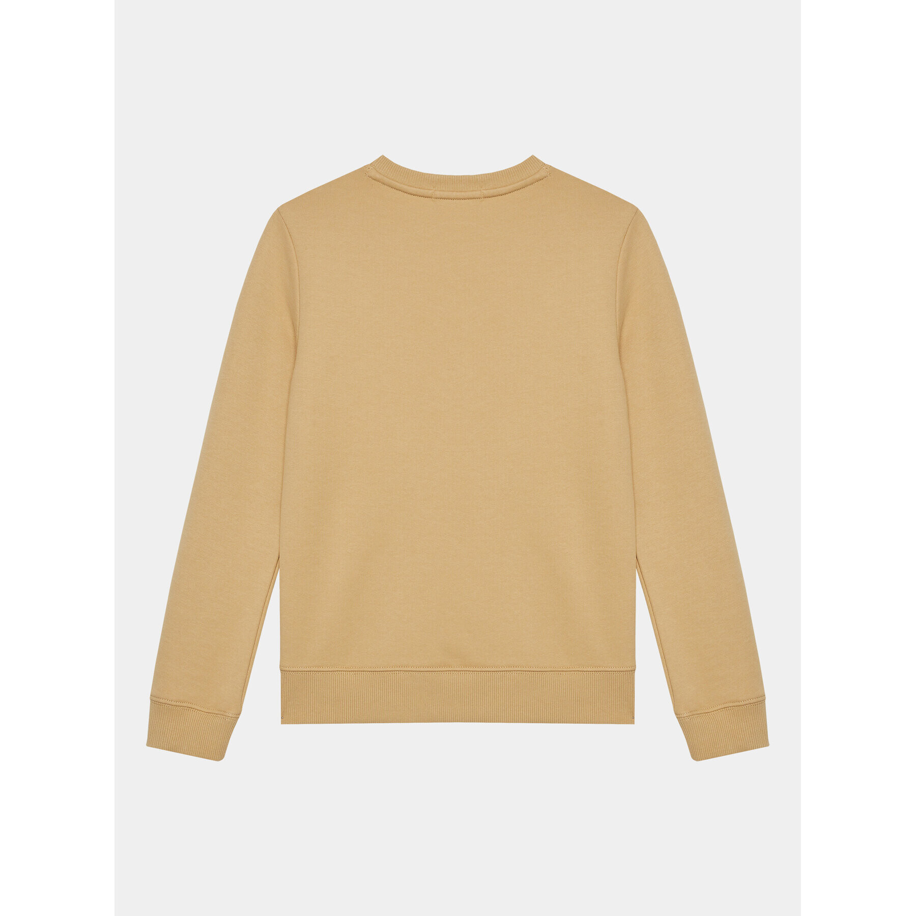 Calvin Klein Jeans Суитшърт Stack Logo IB0IB01292 Бежов Regular Fit - Pepit.bg