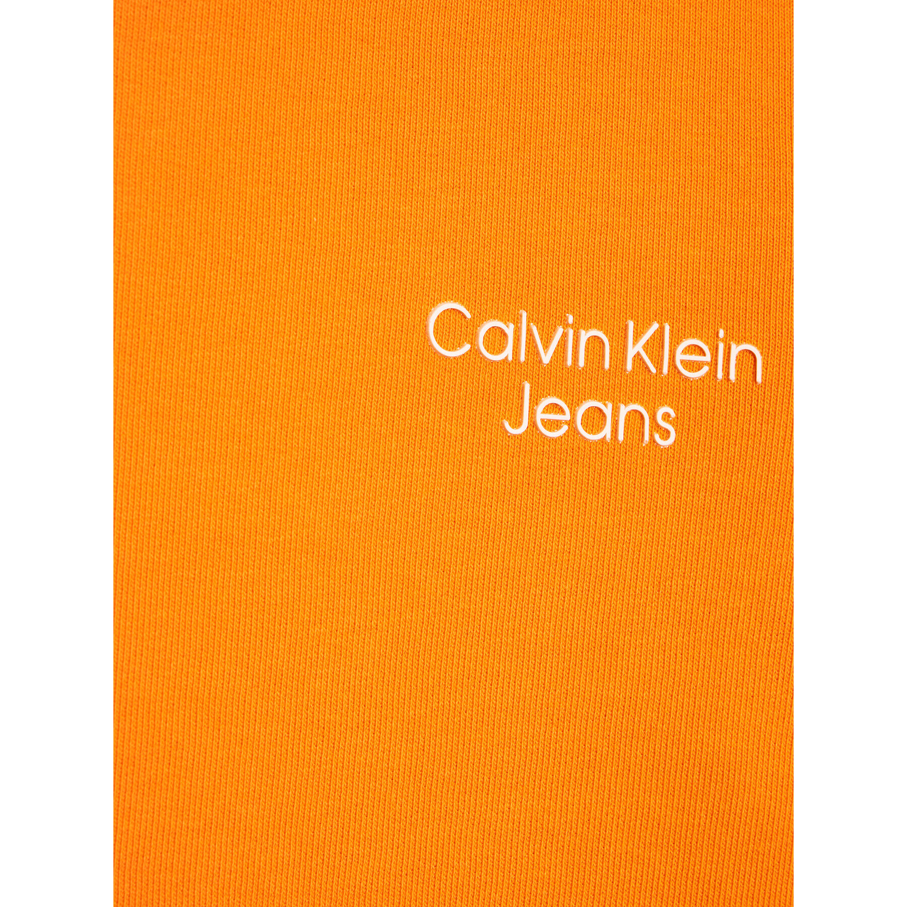 Calvin Klein Jeans Суитшърт Stack Logo IB0IB01292 Оранжев Regular Fit - Pepit.bg