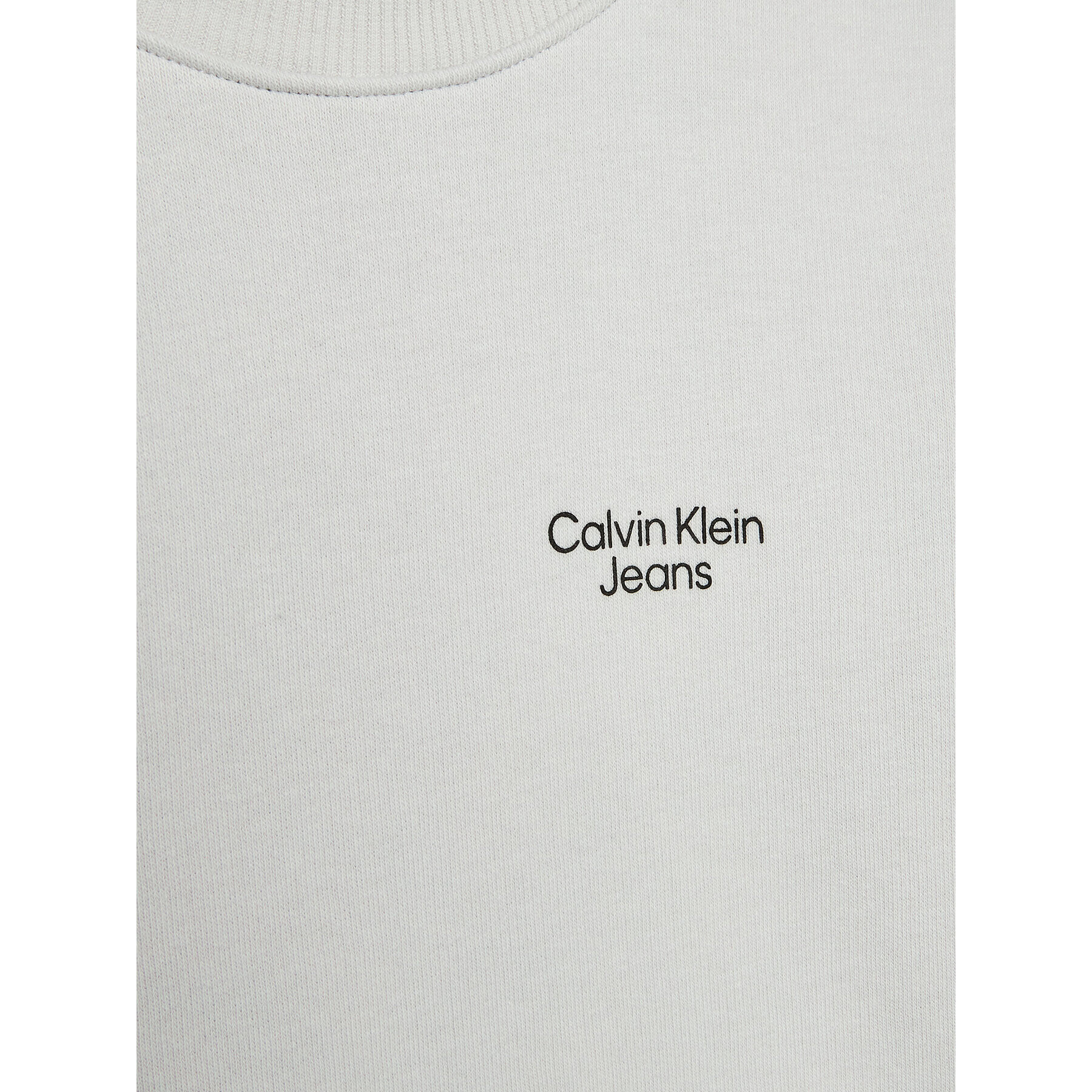 Calvin Klein Jeans Суитшърт Stack Logo IB0IB01292 Сив Regular Fit - Pepit.bg